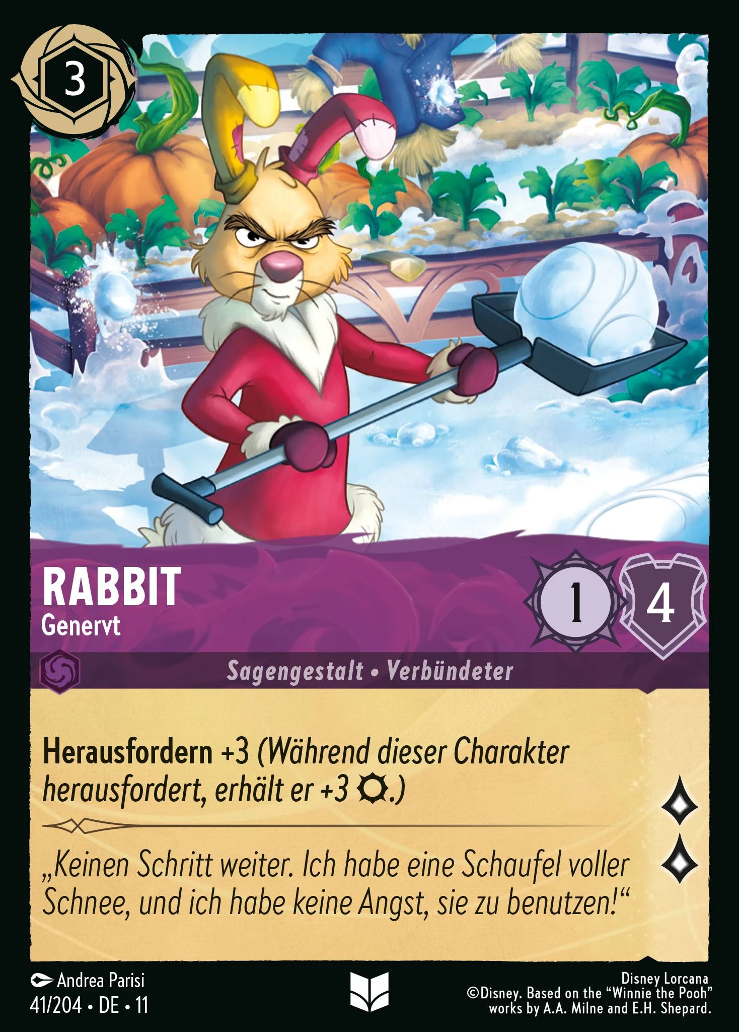 Rabbit - Genervt (Winterzauber 041)