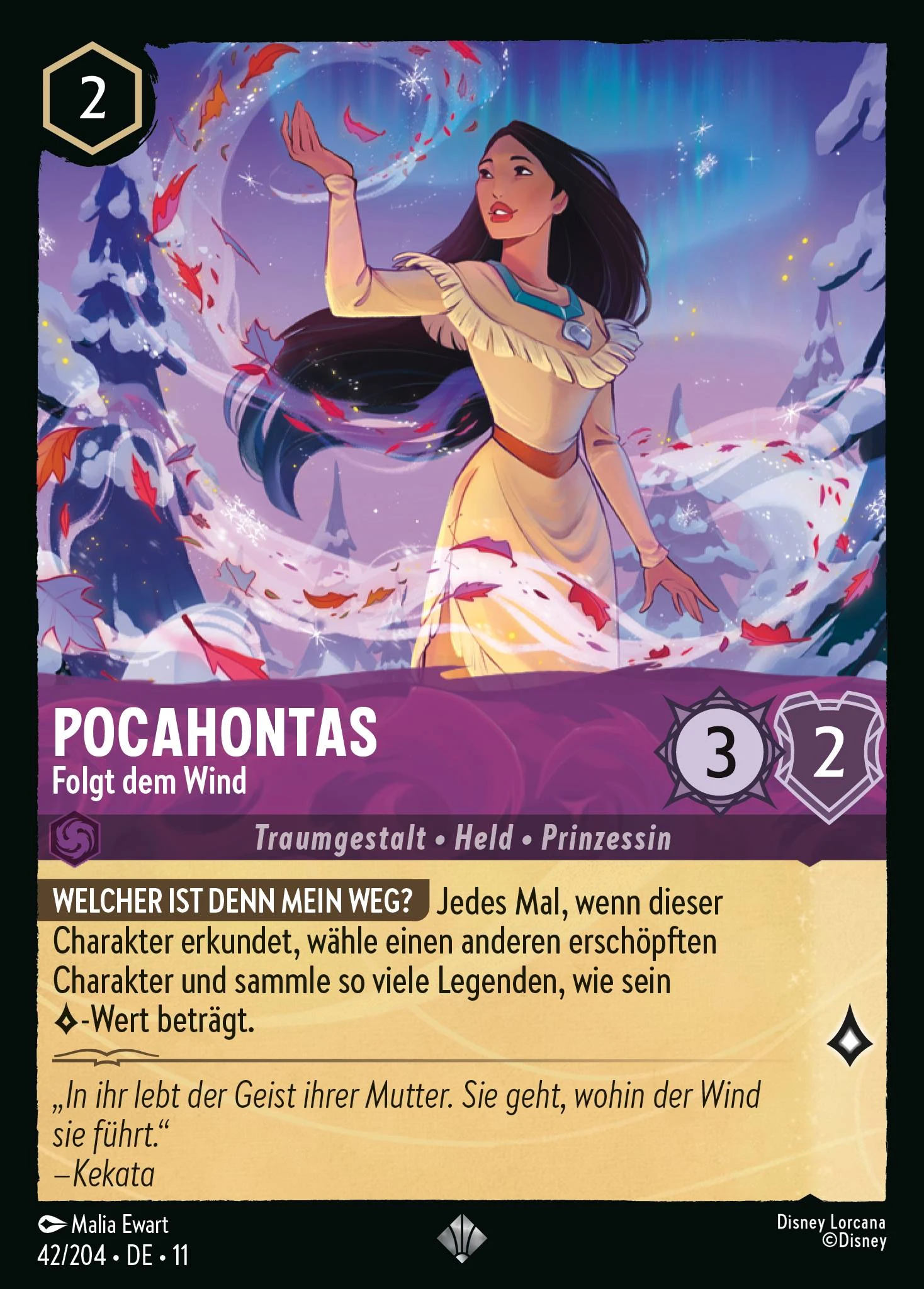 Pocahontas - Folgt dem Wind (Winterzauber 042)