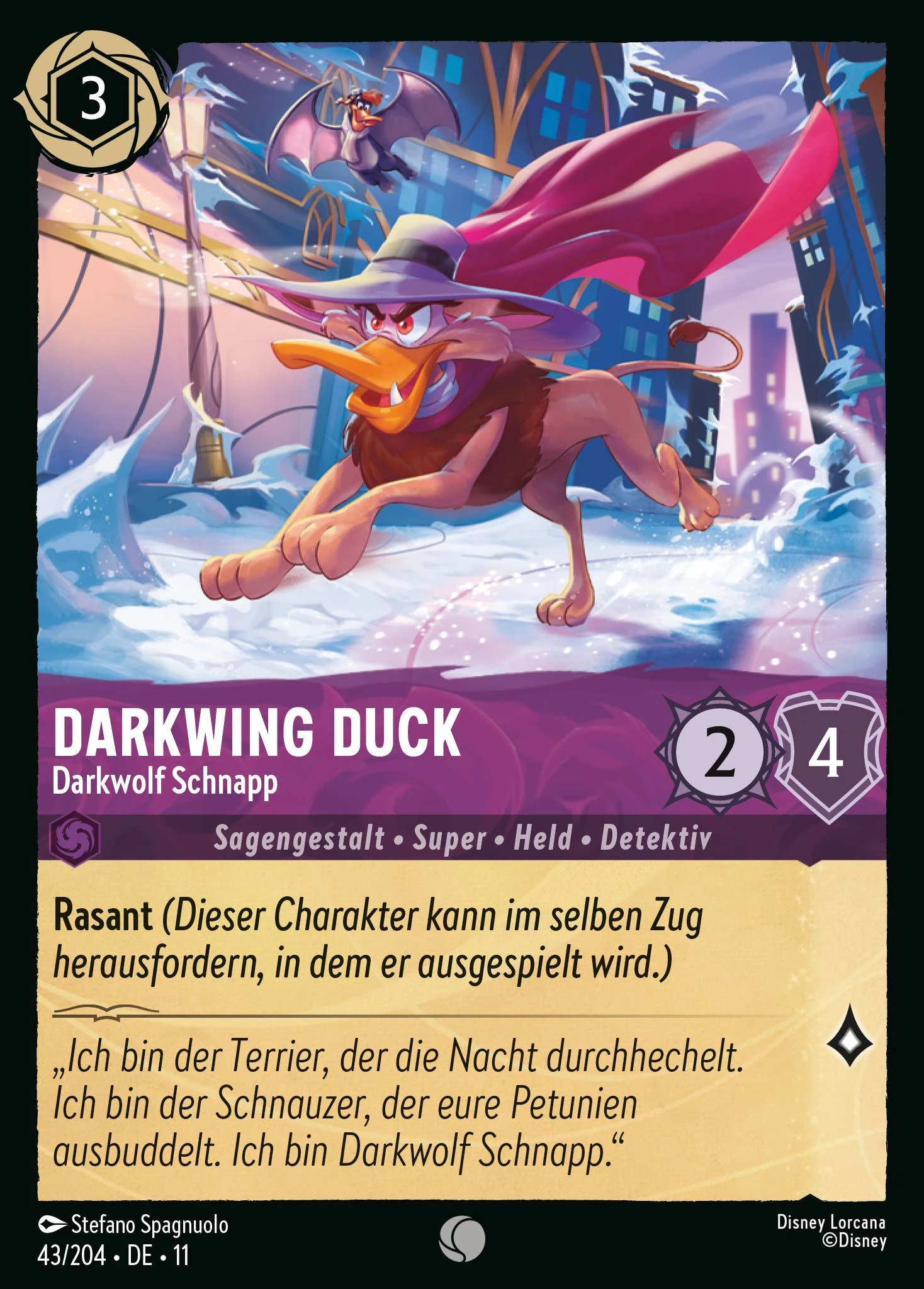 Darkwing Duck - Darkwolf Schnapp (Winterzauber 043)