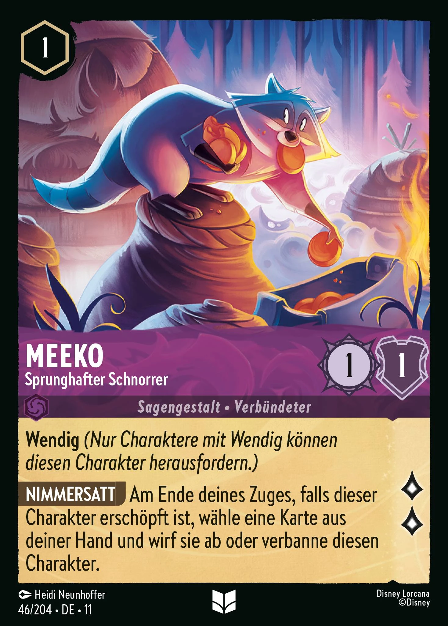 Meeko - Sprunghafter Schnorrer (Winterzauber 046)