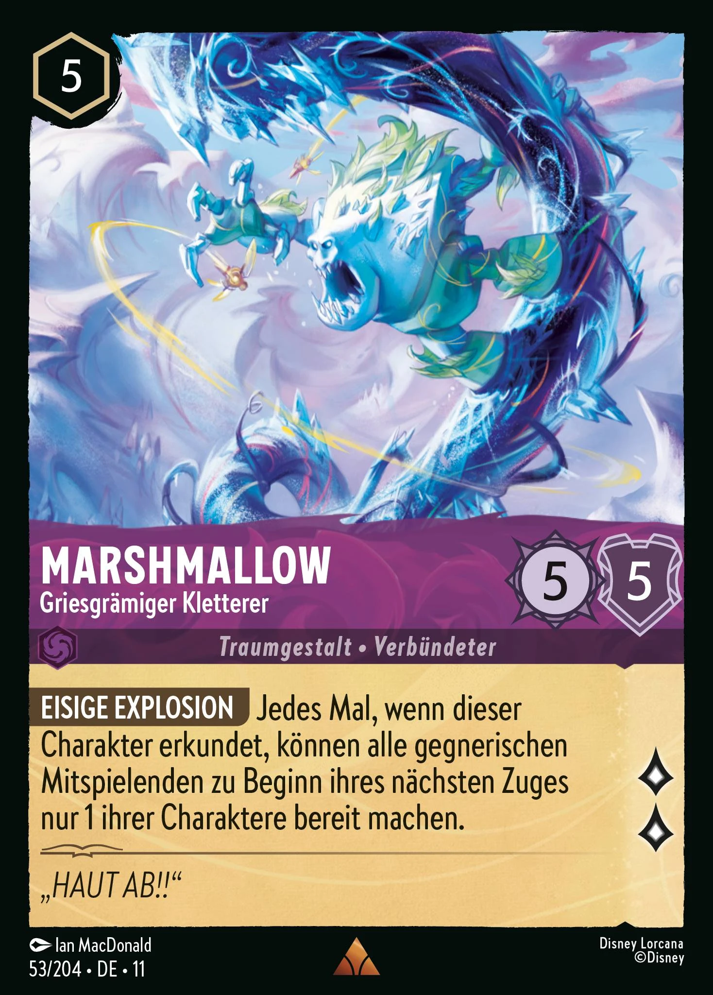 Marshmallow - Griesgrämiger Kletterer (Winterzauber 053)