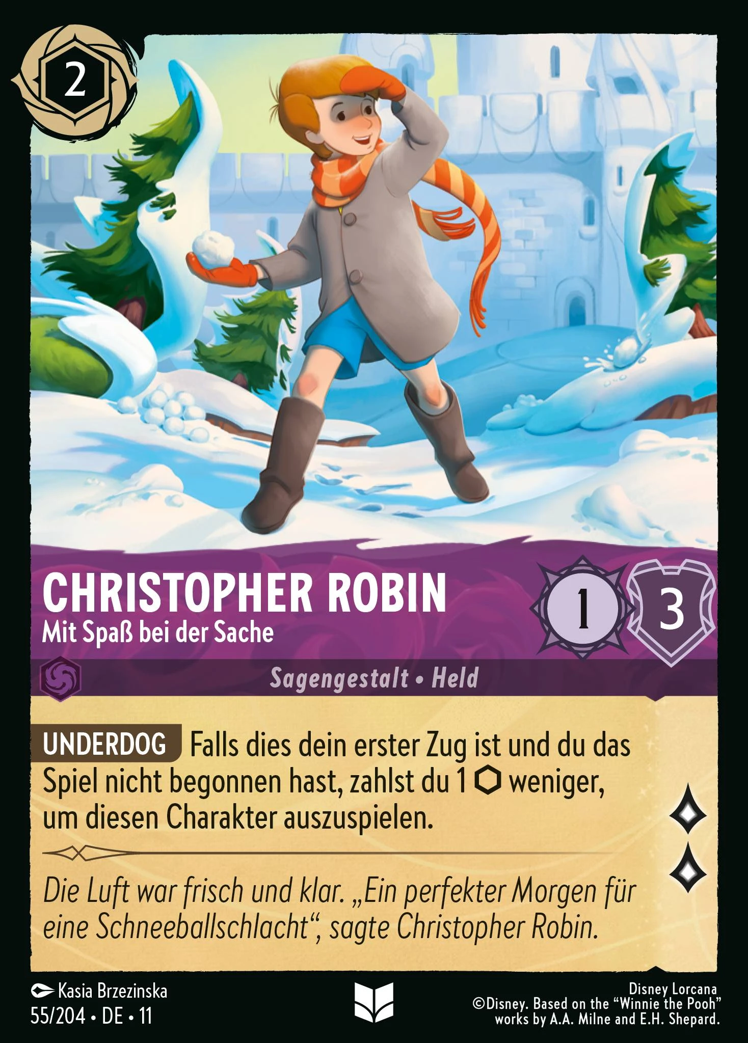 Christopher Robin - Mit Spaß bei der Sache (Winterzauber 055)
