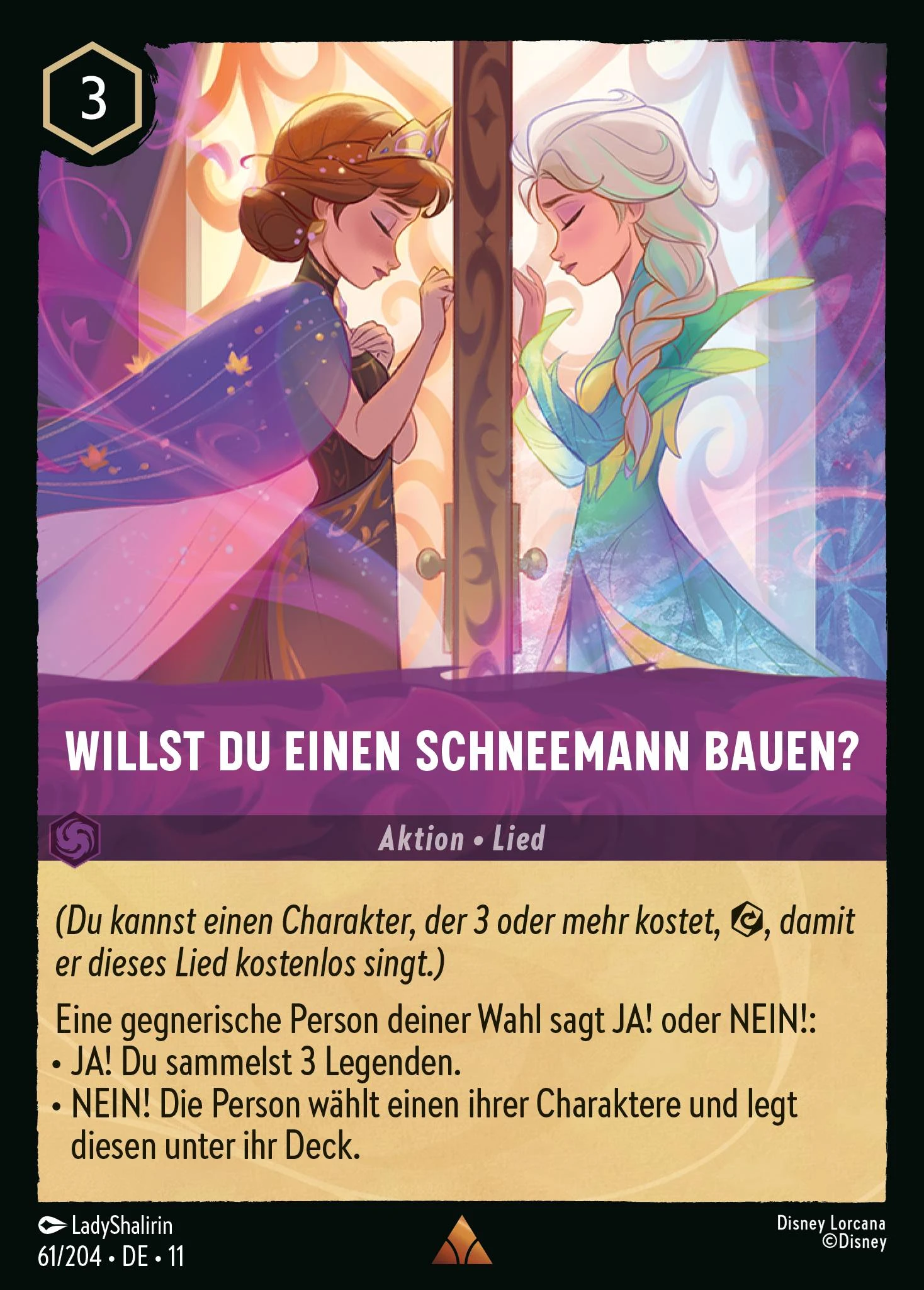 Willst du einen Schneemann bauen? (Winterzauber 061)
