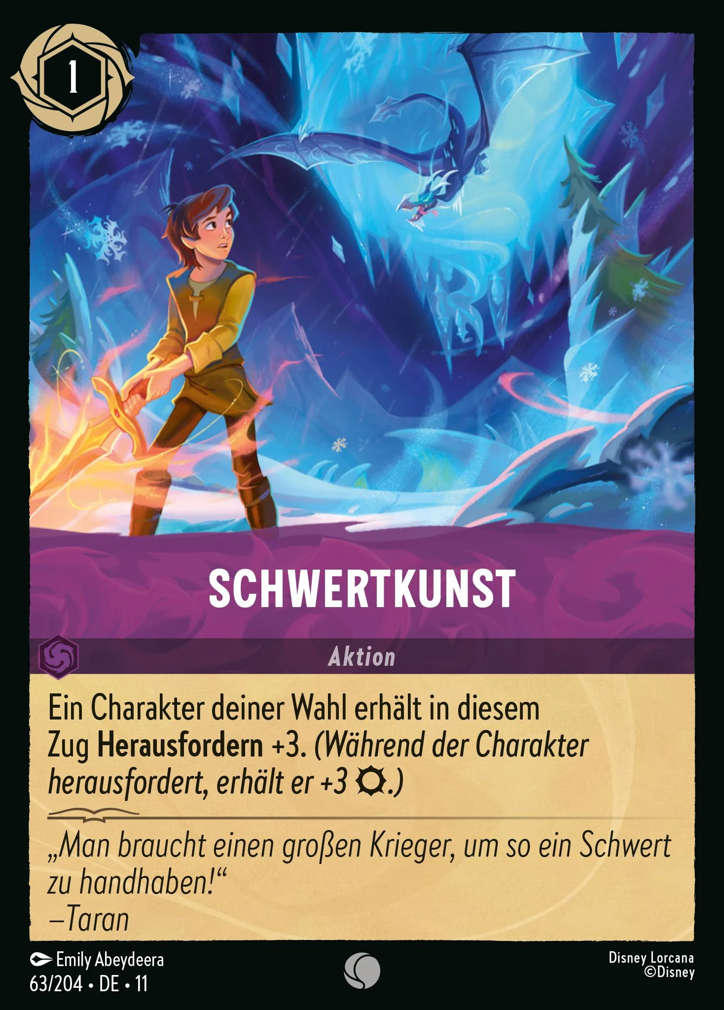 Schwertkunst (Winterzauber 063)