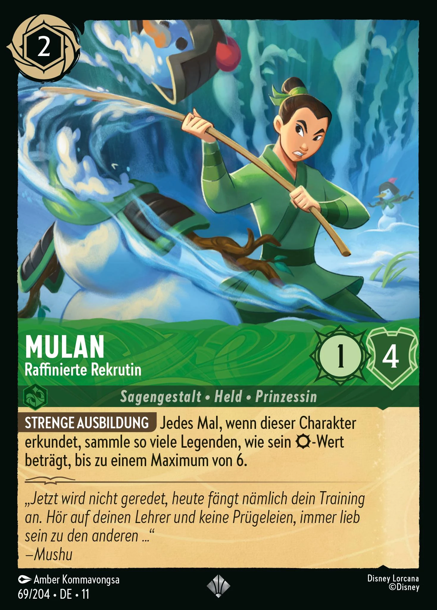 Mulan - Raffinierte Rekrutin (Winterzauber 069)
