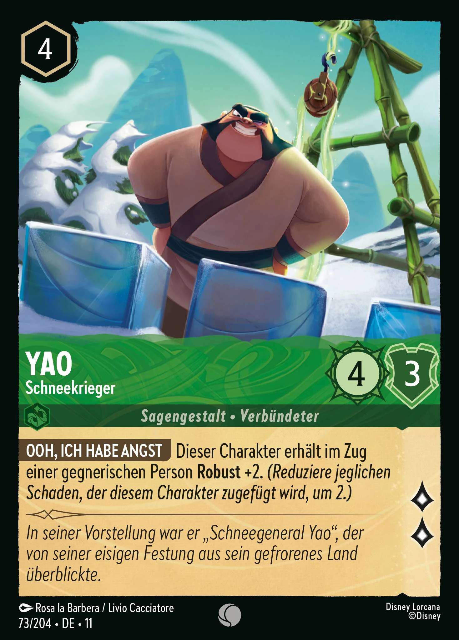 Yao - Schneekrieger (Winterzauber 073)