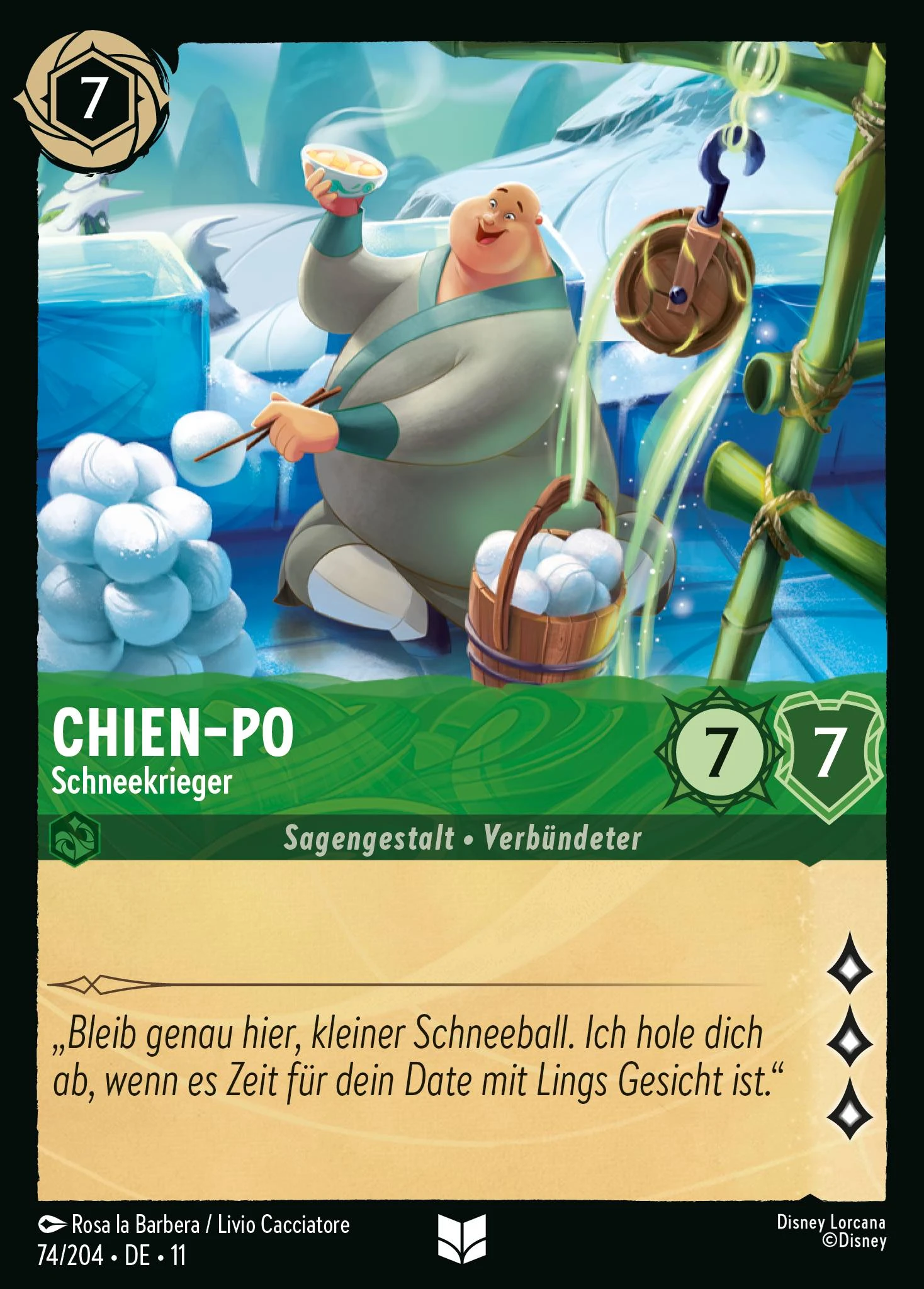 Chien-Po - Schneekrieger (Winterzauber 074)