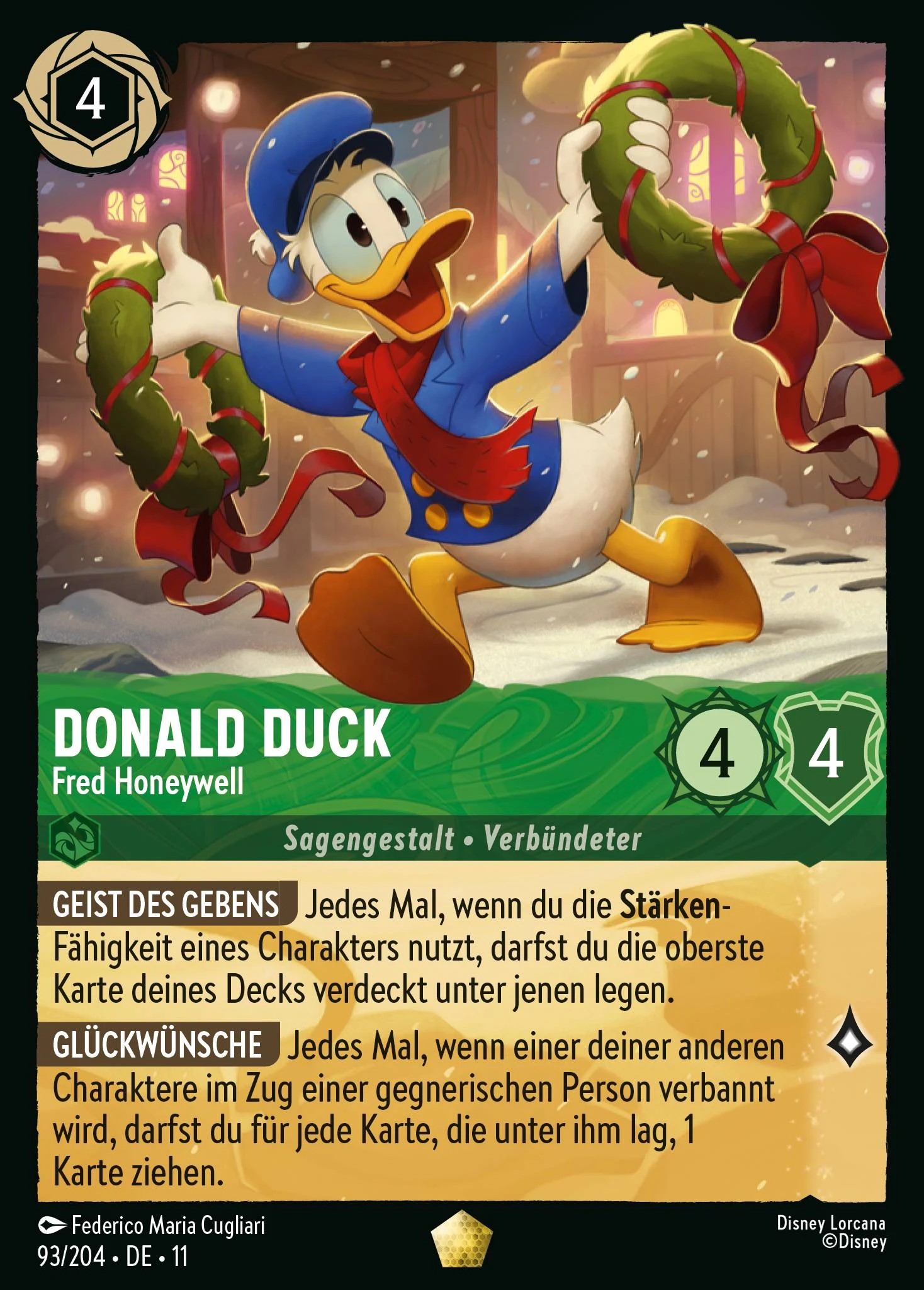 Donald Duck - Fred Honeywell (Winterzauber 093)