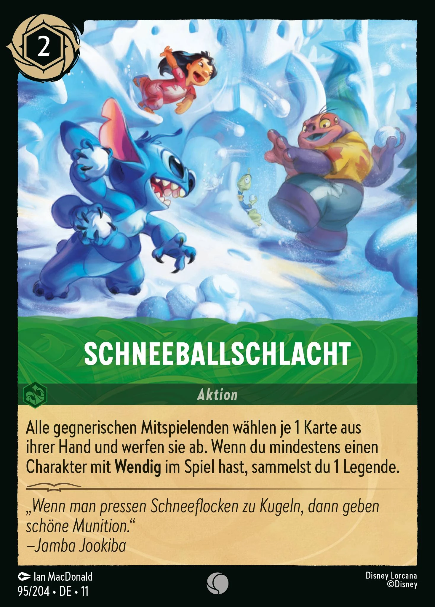 Schneeballschlacht (Winterzauber 095)