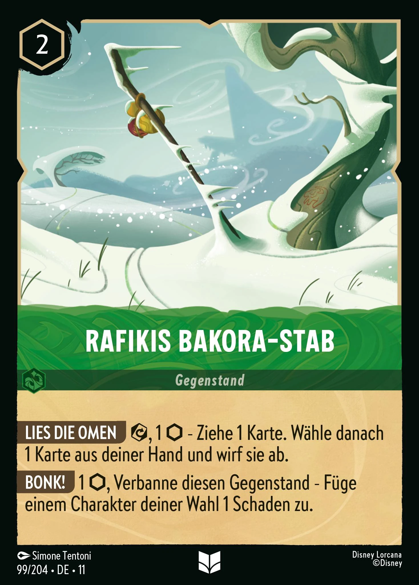Rafikis Bakora-Stab (Winterzauber 099)