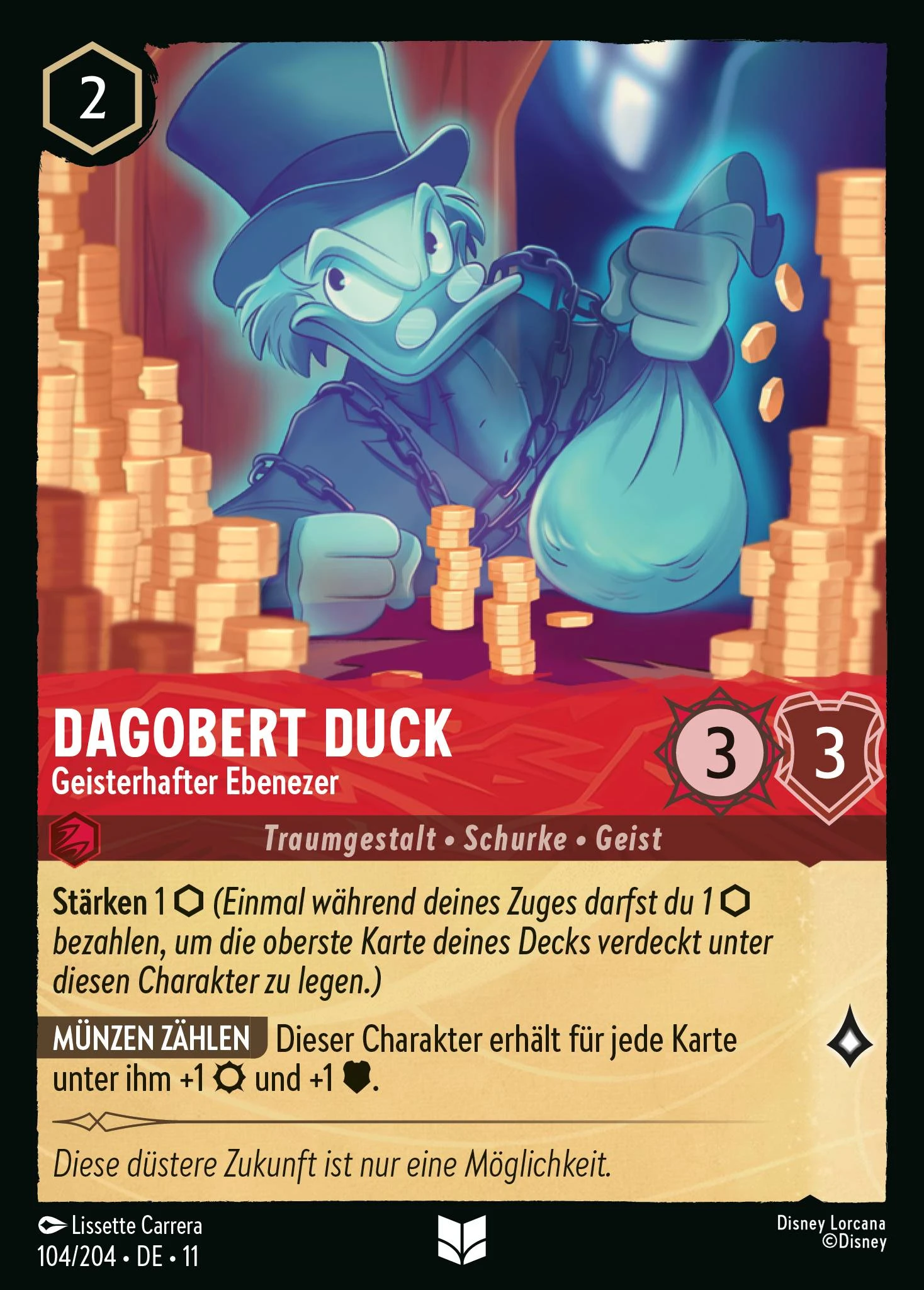 Dagobert Duck - Geisterhafter Ebenezer (Winterzauber 104)