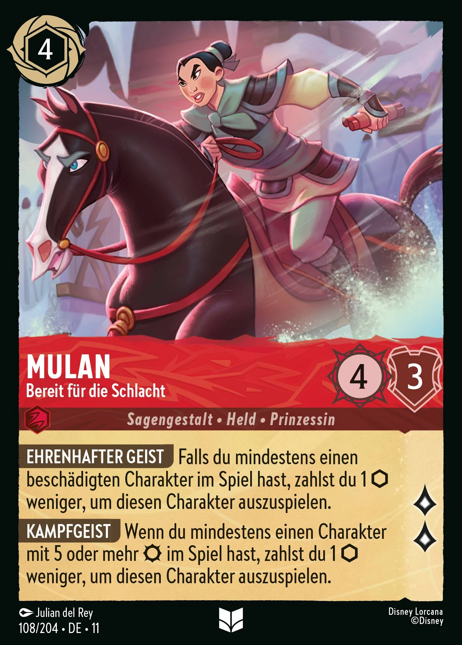 Mulan - Bereit für die Schlacht (Winterzauber 108)