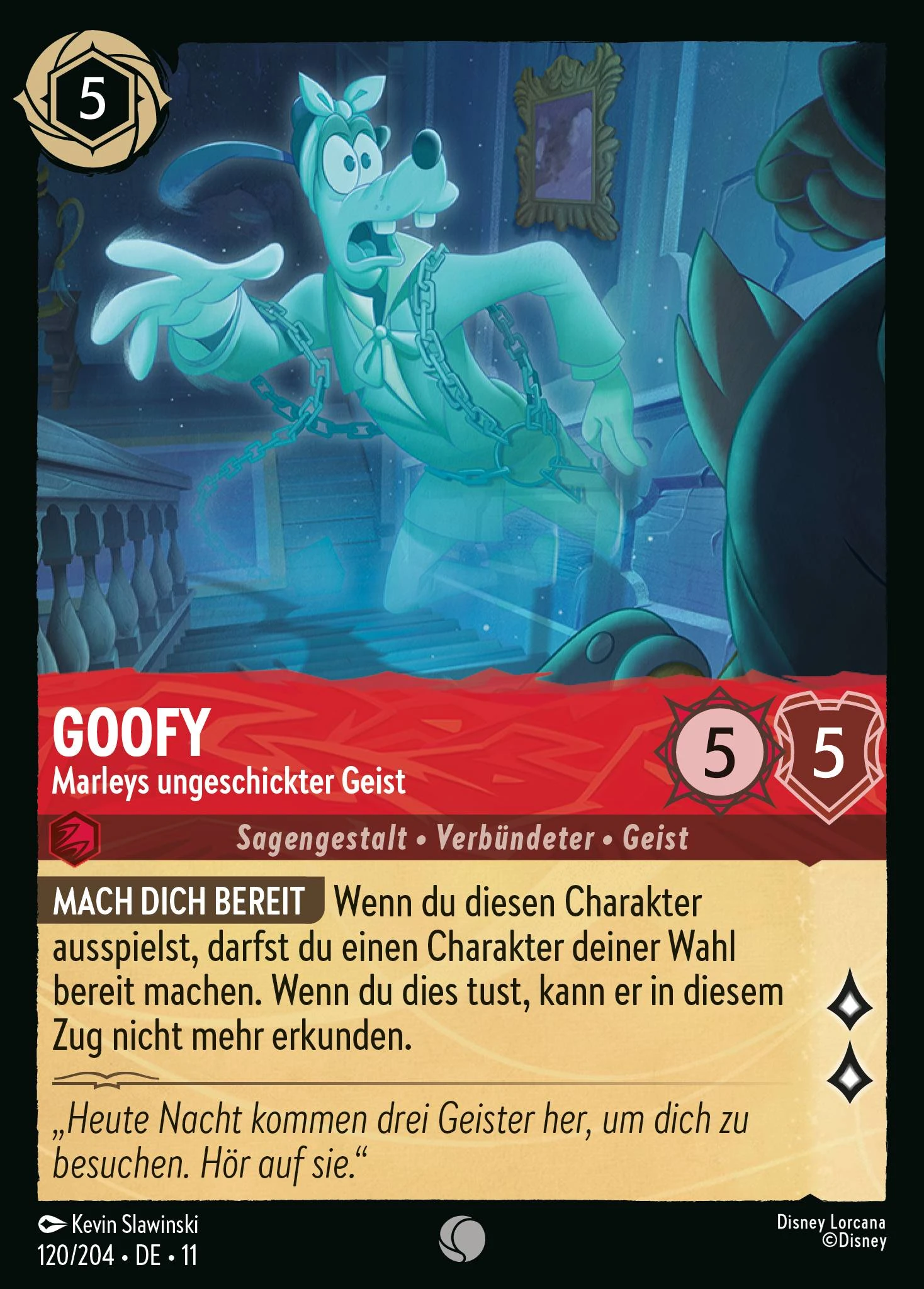Goofy - Marleys ungeschickter Geist (Winterzauber 120)