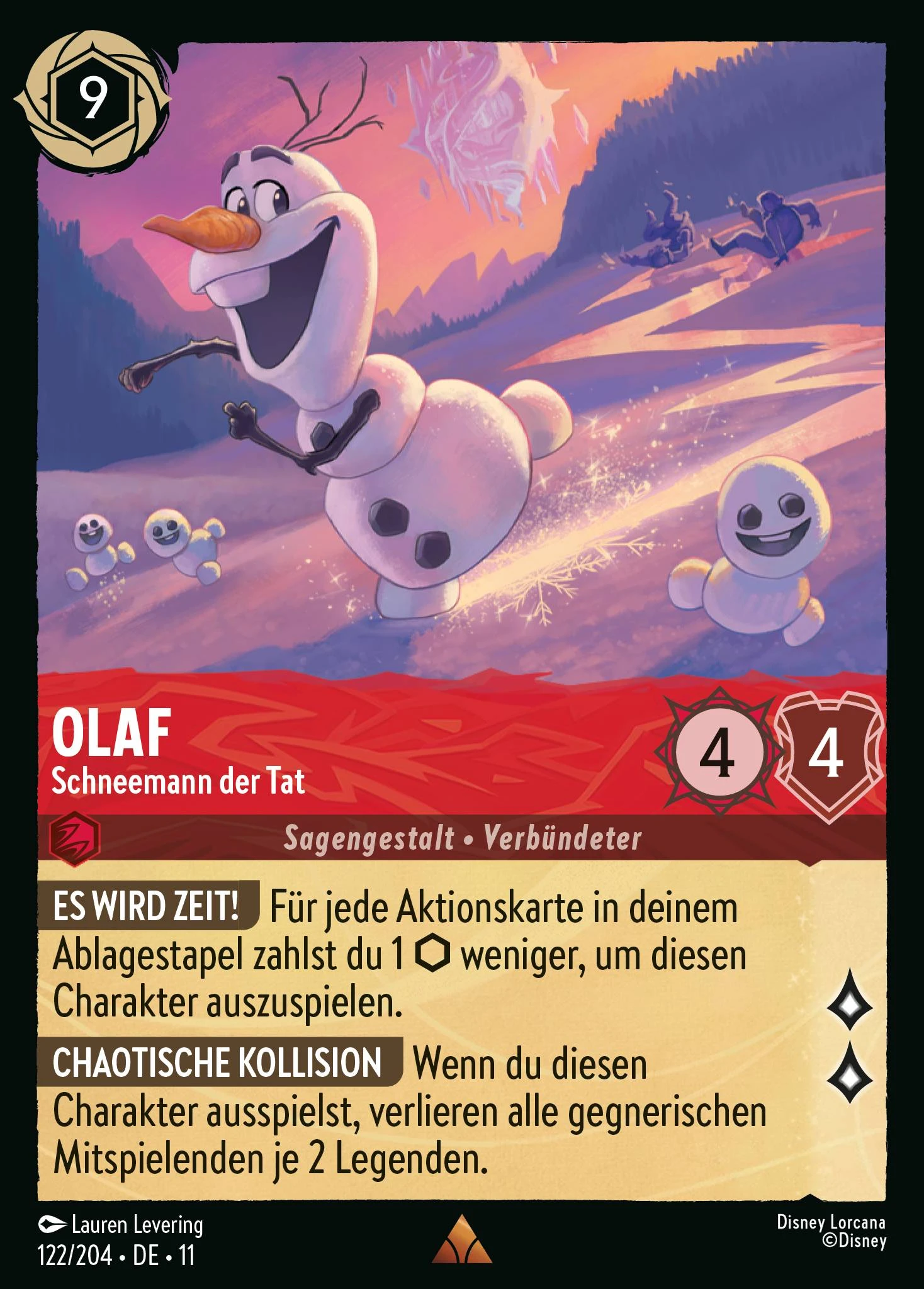 Olaf - Schneemann der Tat (Winterzauber 122)