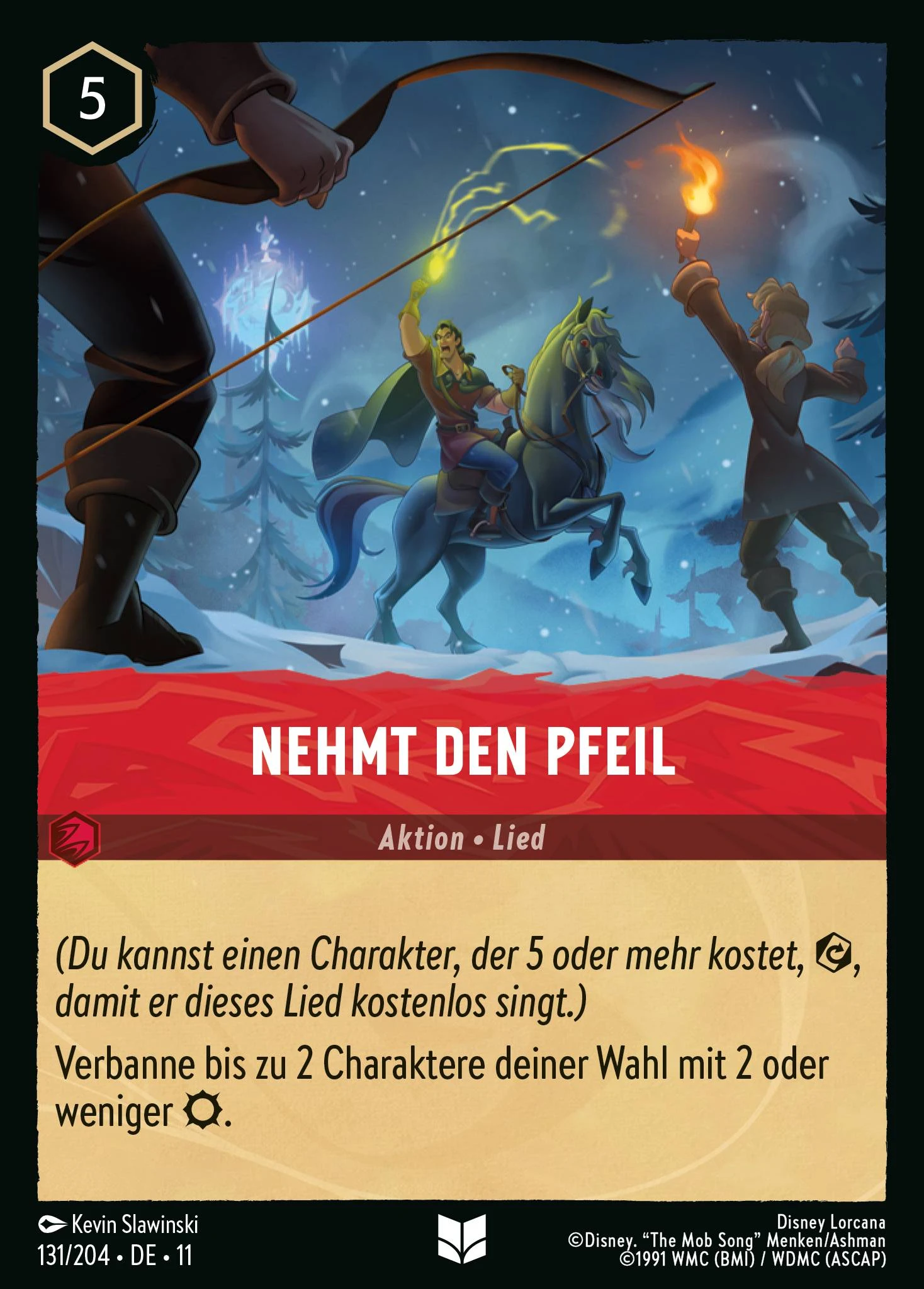 Nehmt den Pfeil (Winterzauber 131)