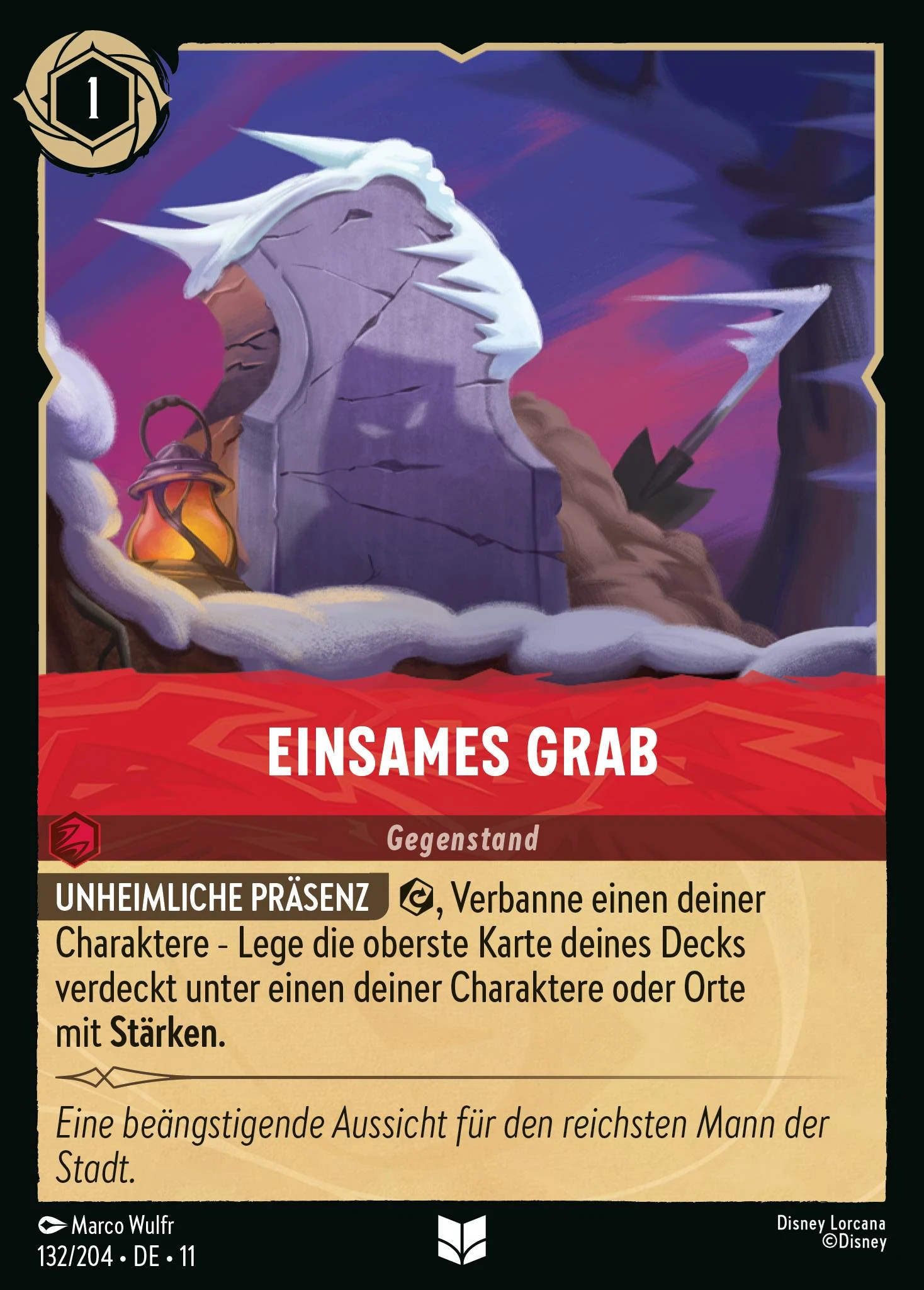 Einsames Grab (Winterzauber 132)