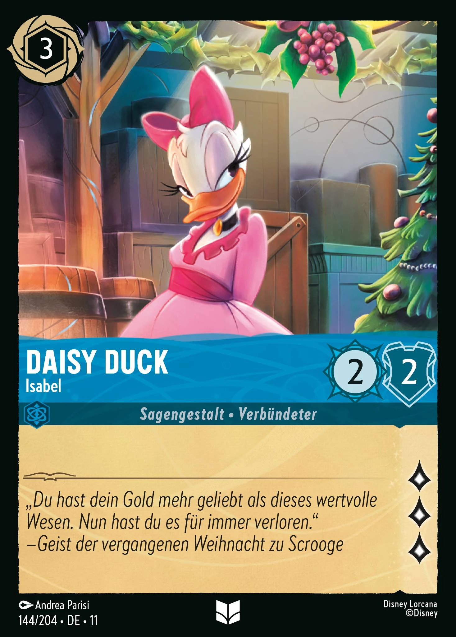 Daisy Duck - Isabel (Winterzauber 144)