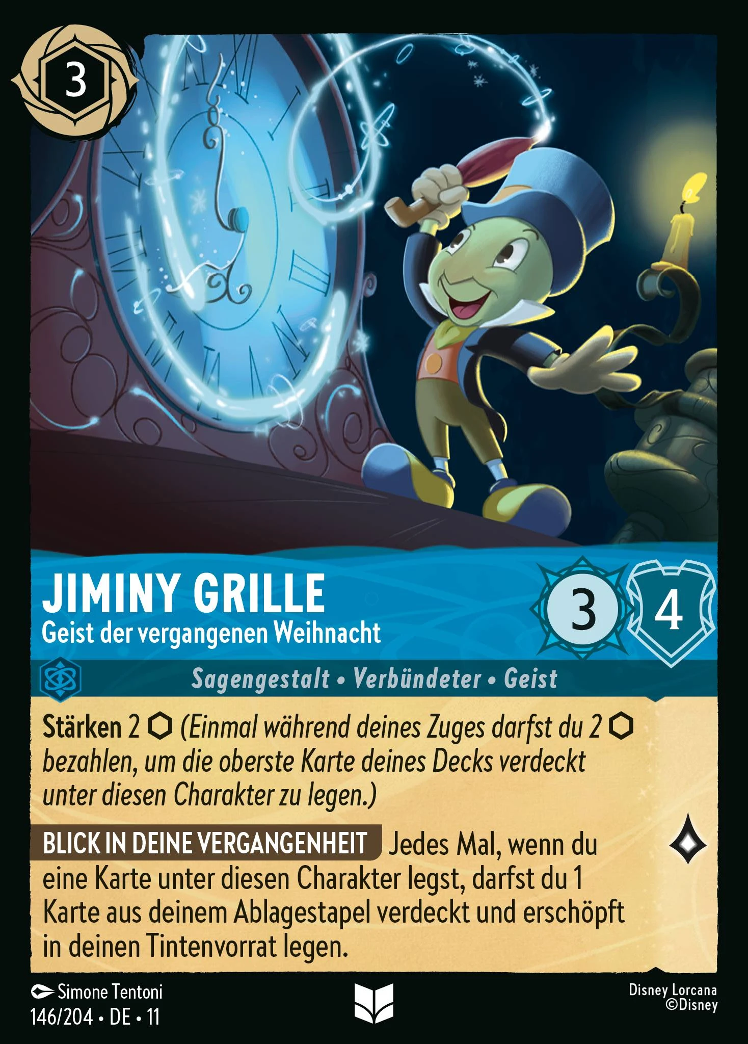 Jiminy Grille - Geist der vergangenen Weihnacht (Winterzauber 146)