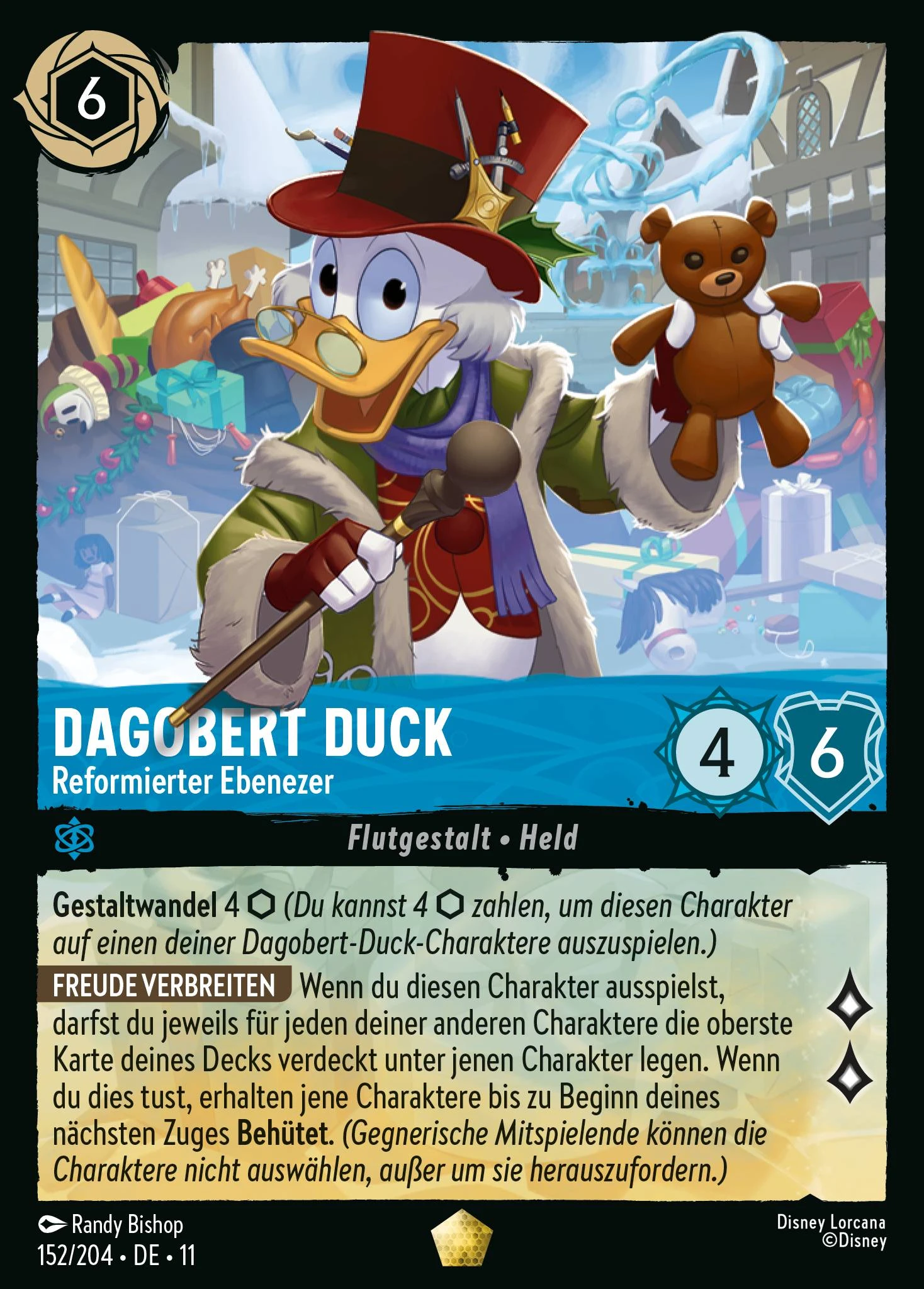 Dagobert Duck - Reformierter Ebenezer (Winterzauber 152)