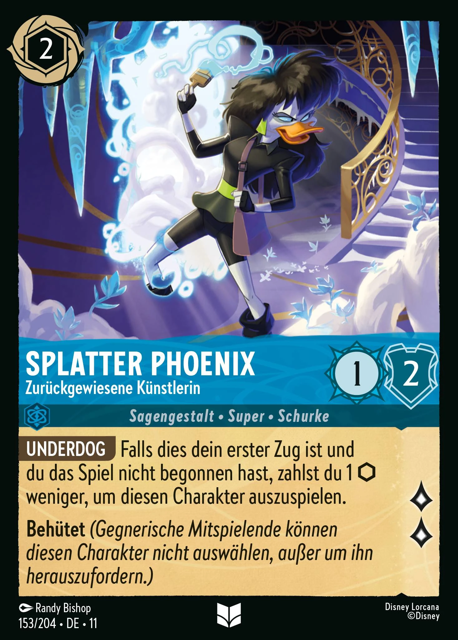 Splatter Phoenix - Zurückgewiesene Künstlerin (Winterzauber 153)