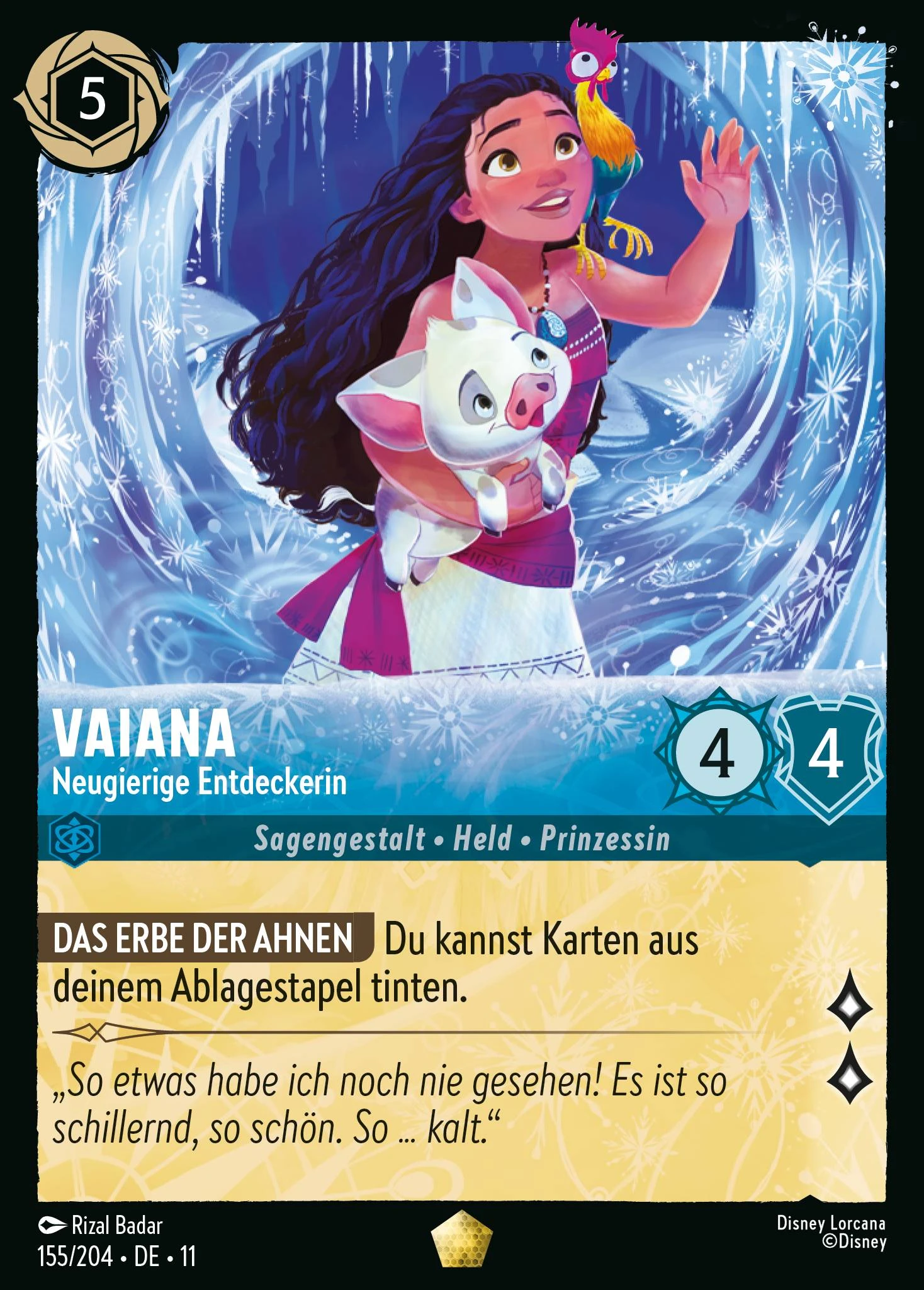 Vaiana - Neugierige Entdeckerin (Winterzauber 155)