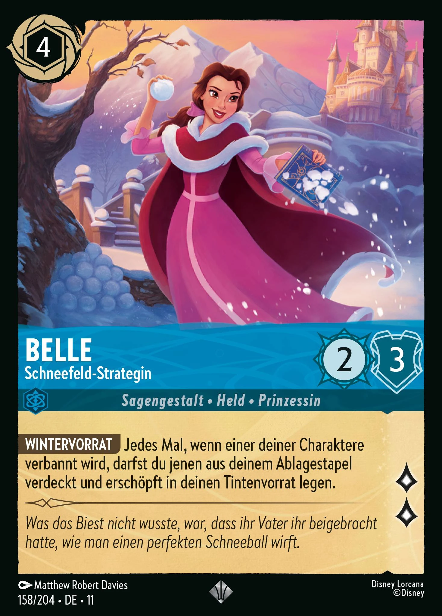 Belle - Schneefeld-Strategin (Winterzauber 158)