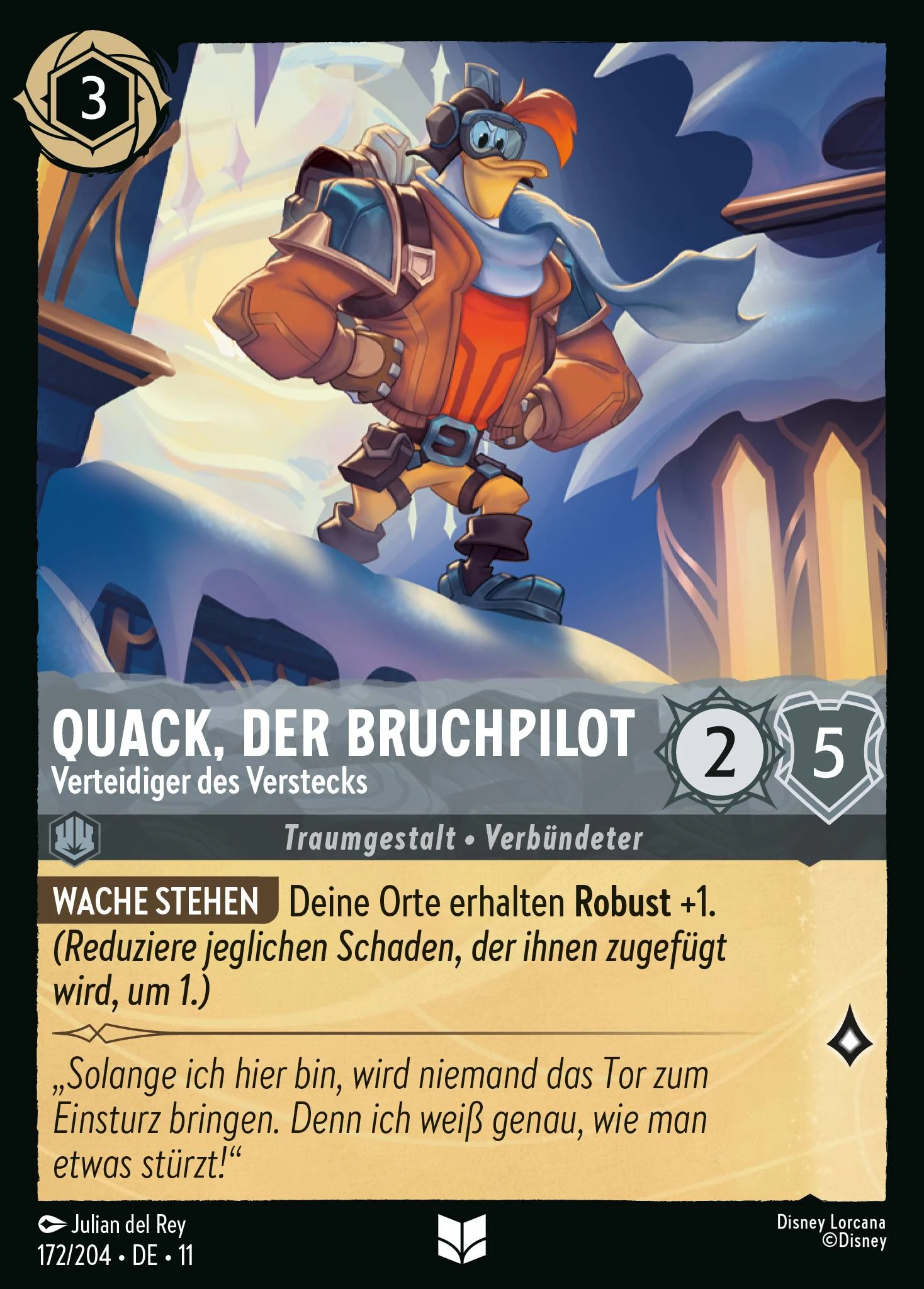 Quack, der Bruchpilot - Verteidiger des Verstecks (Winterzauber 172)