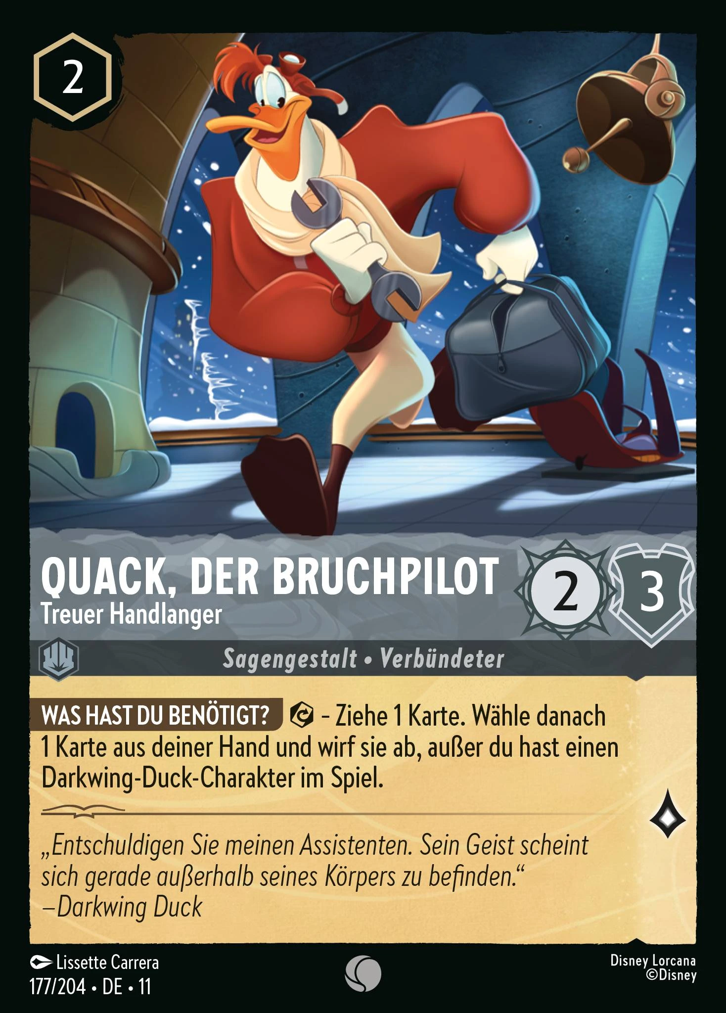 Quack, der Bruchpilot - Treuer Handlanger (Winterzauber 177)