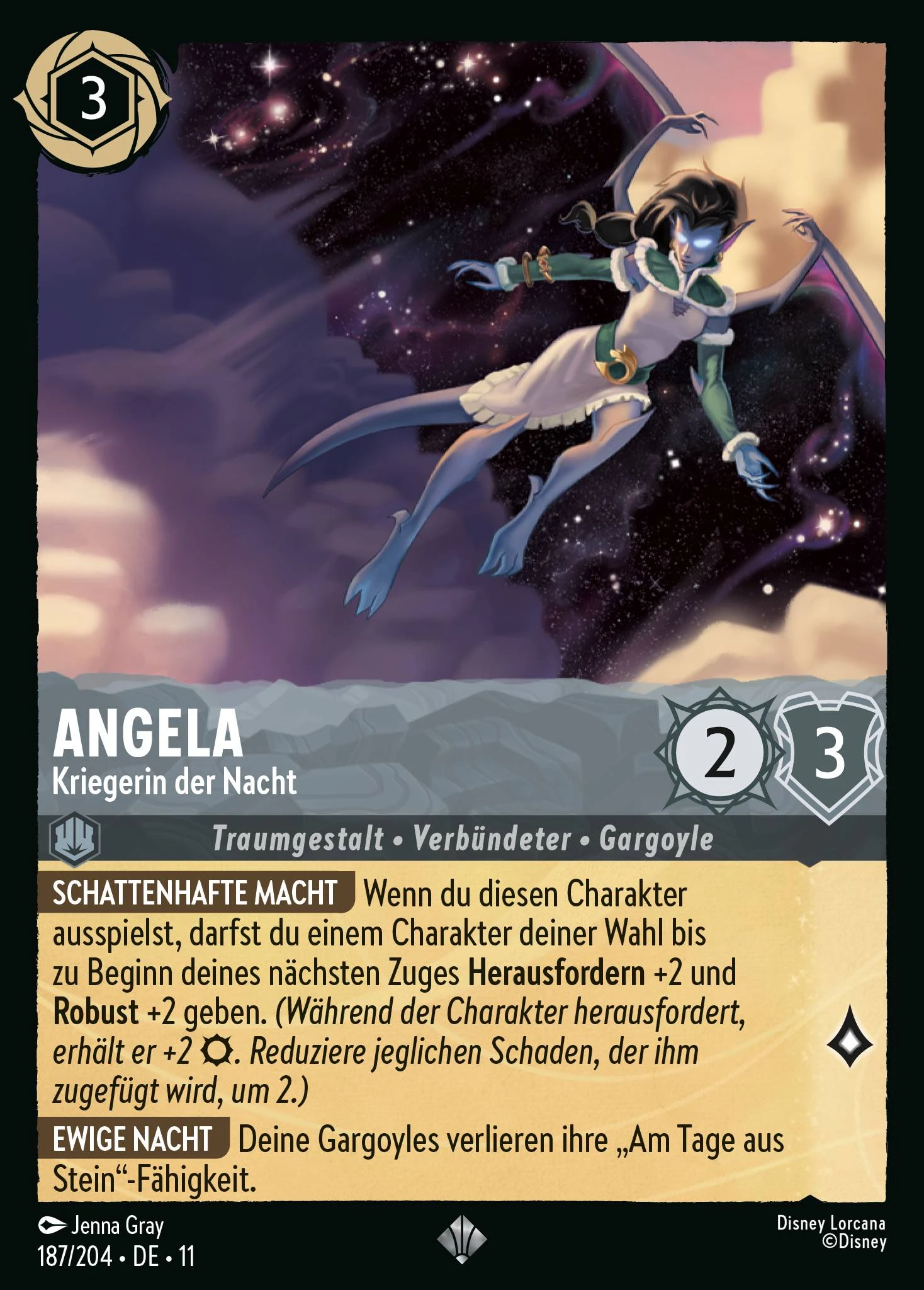 Angela - Kriegerin der Nacht (Winterzauber 187)
