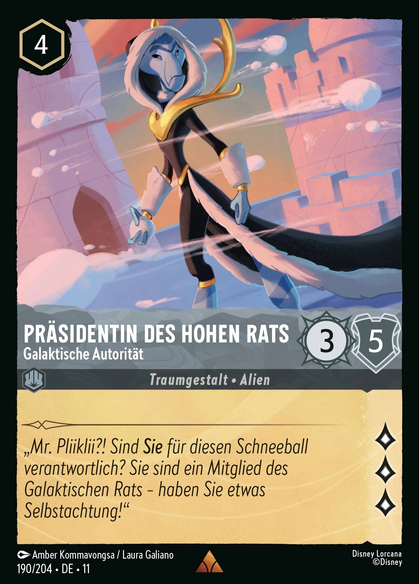 Präsidentin des Hohen Rats - Galaktische Autorität (Winterzauber 190)