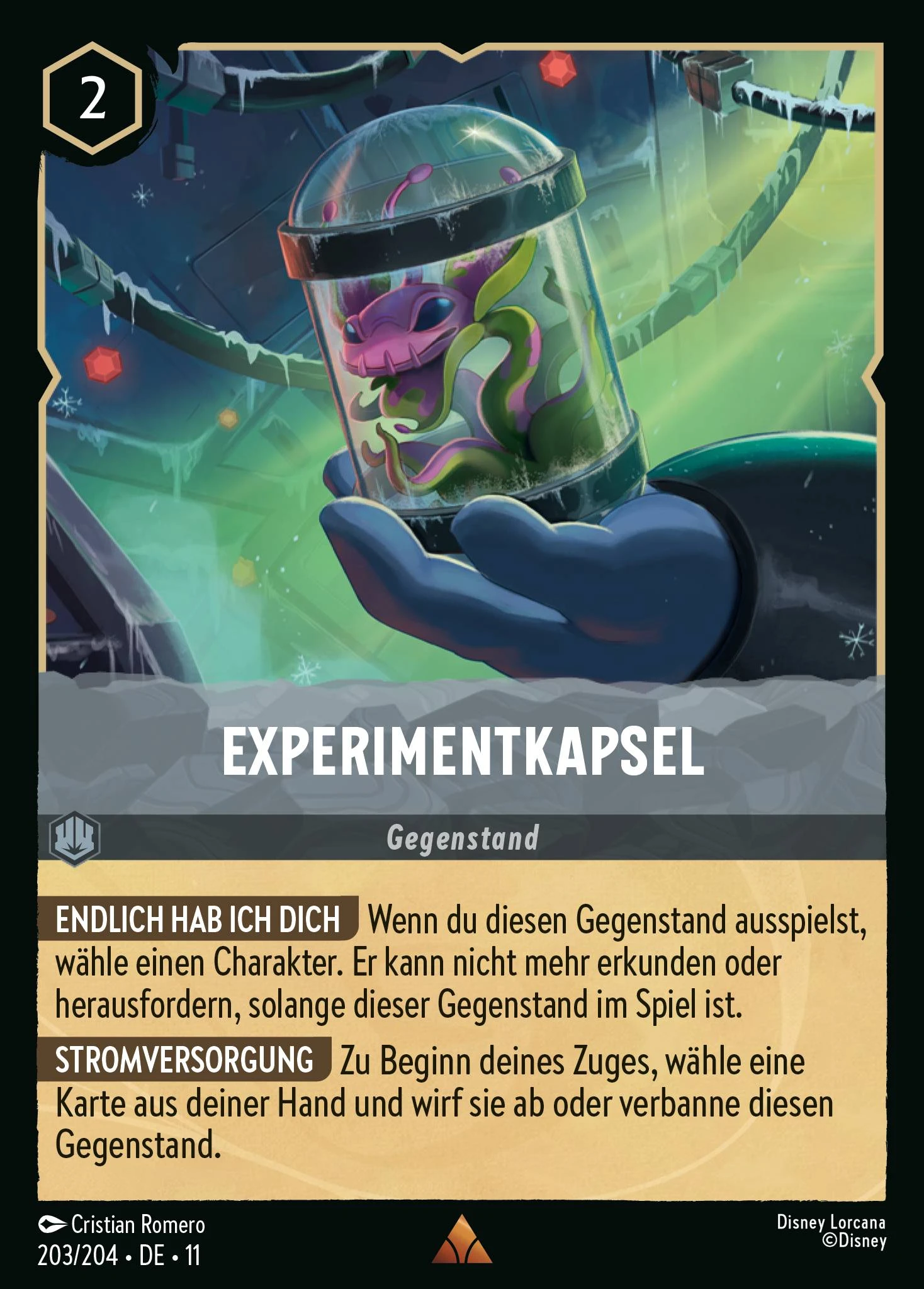 Experimentkapsel (Winterzauber 203)