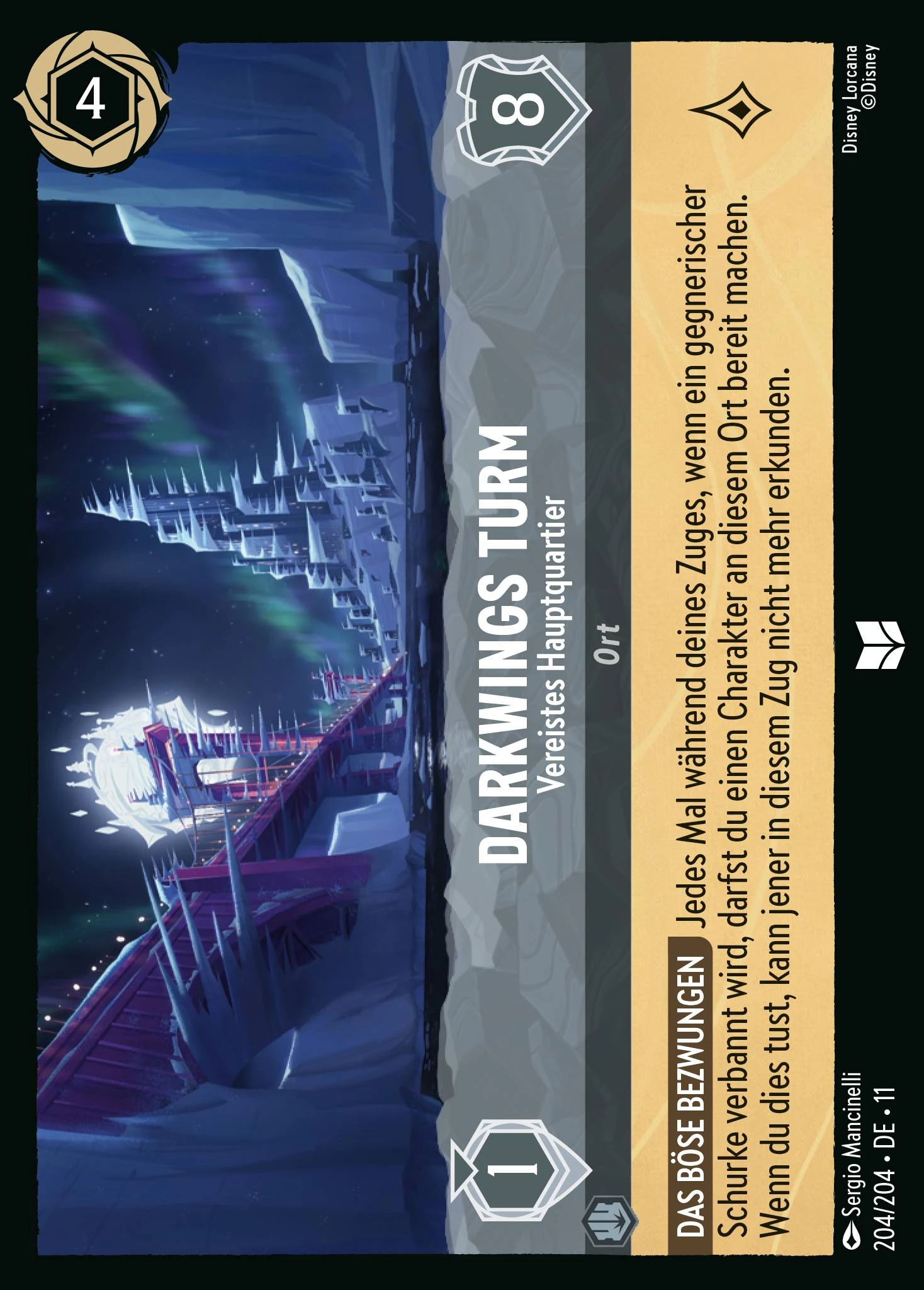 Darkwings Turm - Vereistes Hauptquartier (Winterzauber 204)