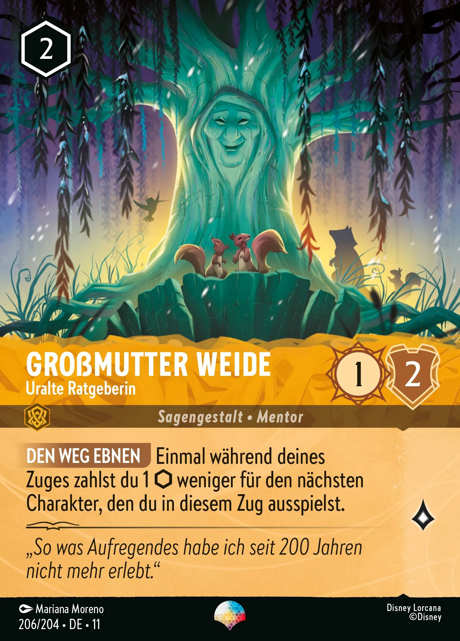 Großmutter Weide - Uralte Ratgeberin (Winterzauber 206)