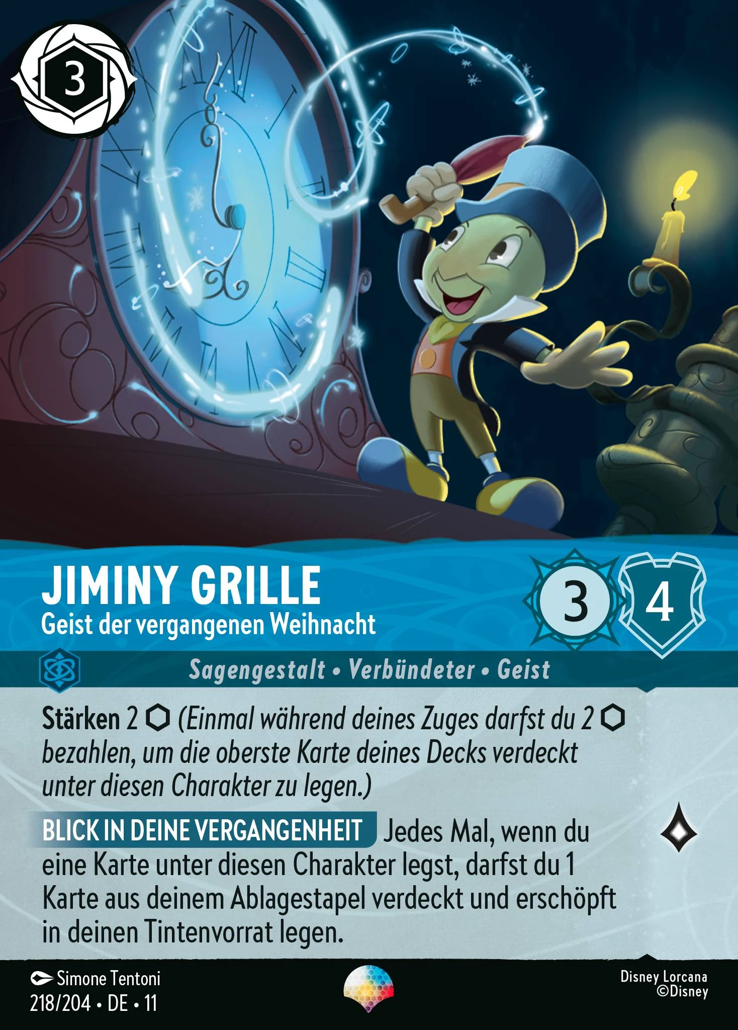 Jiminy Grille - Geist der vergangenen Weihnacht (Winterzauber 218)