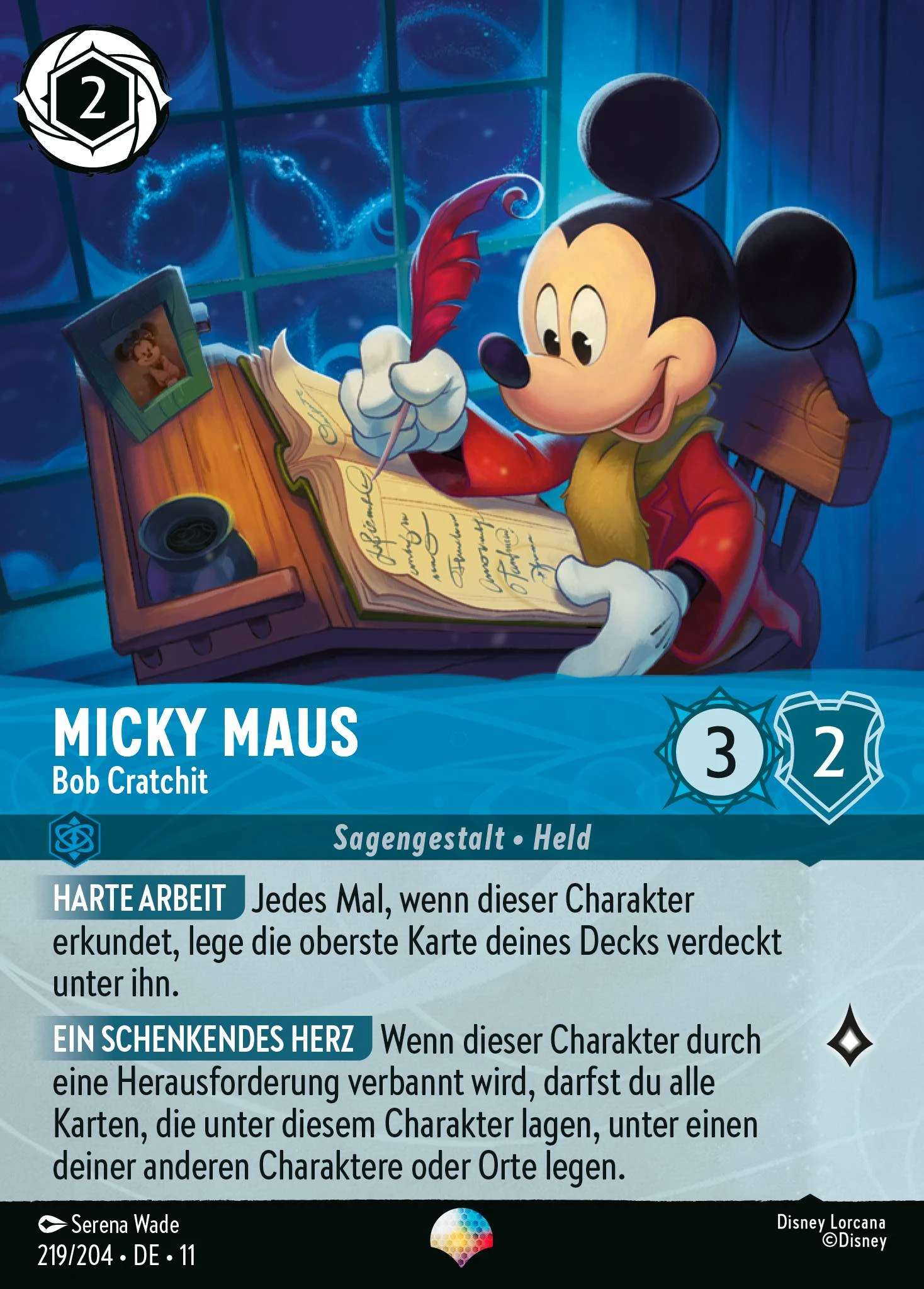 Micky Maus - Bob Cratchit (Winterzauber 219)
