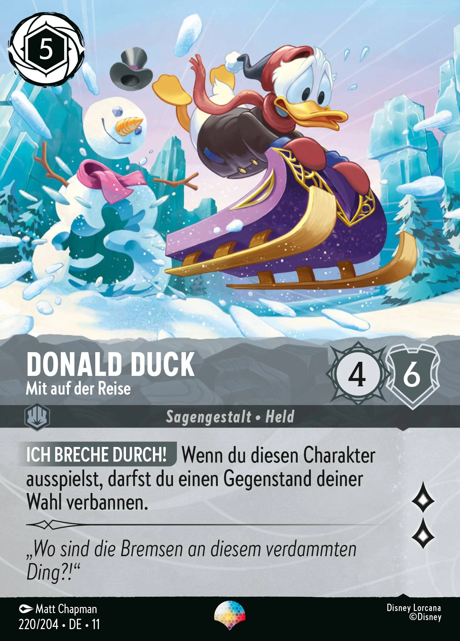 Donald Duck - Mit auf der Reise (Winterzauber 220)