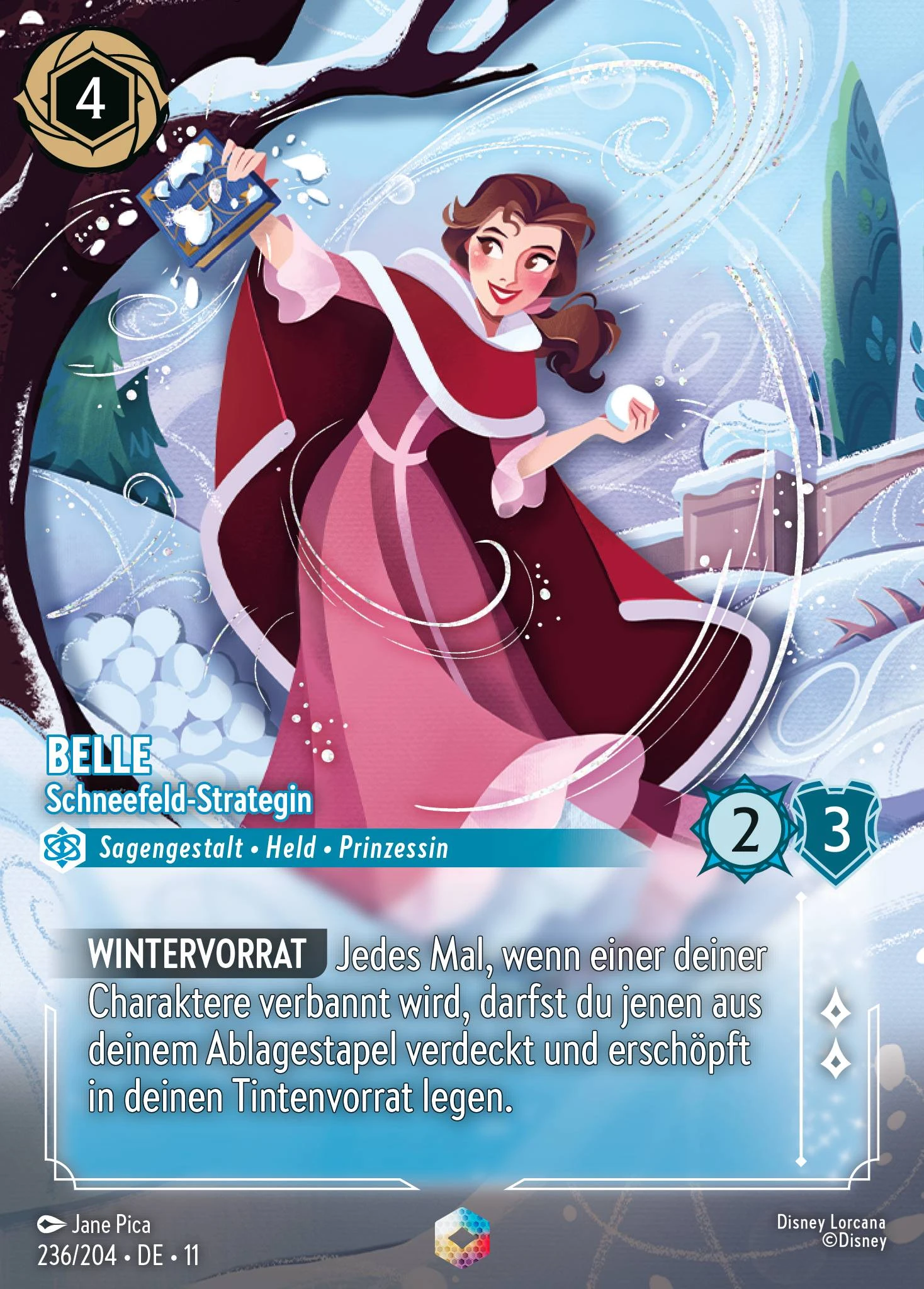 Belle - Schneefeld-Strategin (Winterzauber 236)