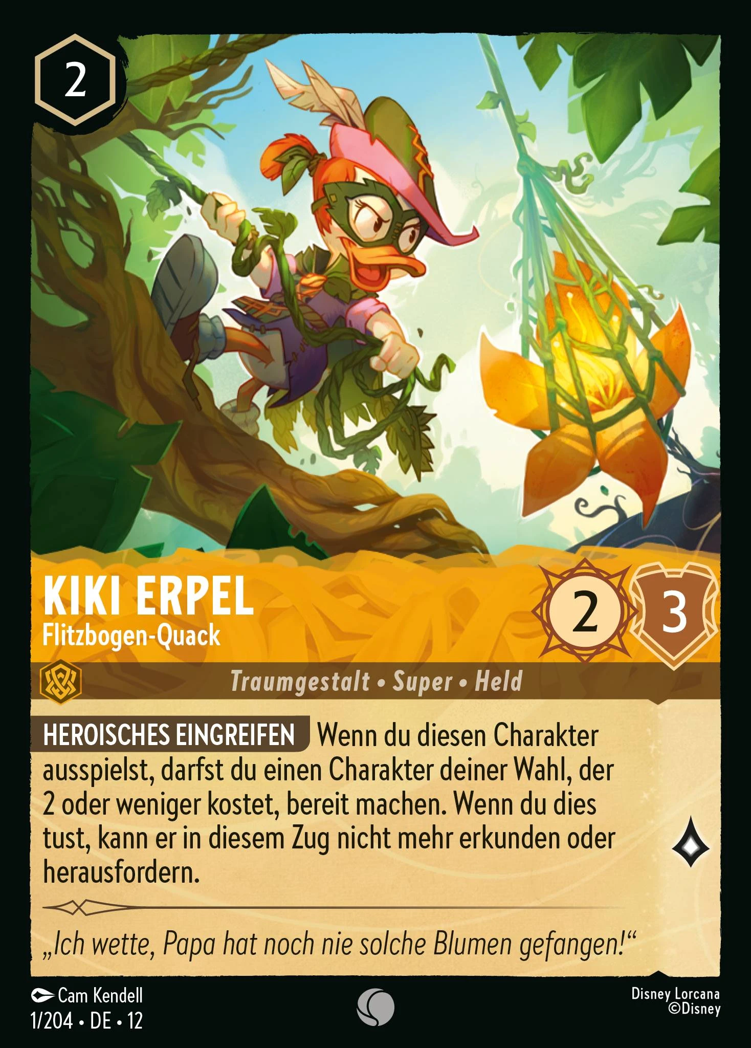 Kiki Erpel - Flitzbogen-Quack (Unbekannte Wildnis 001)