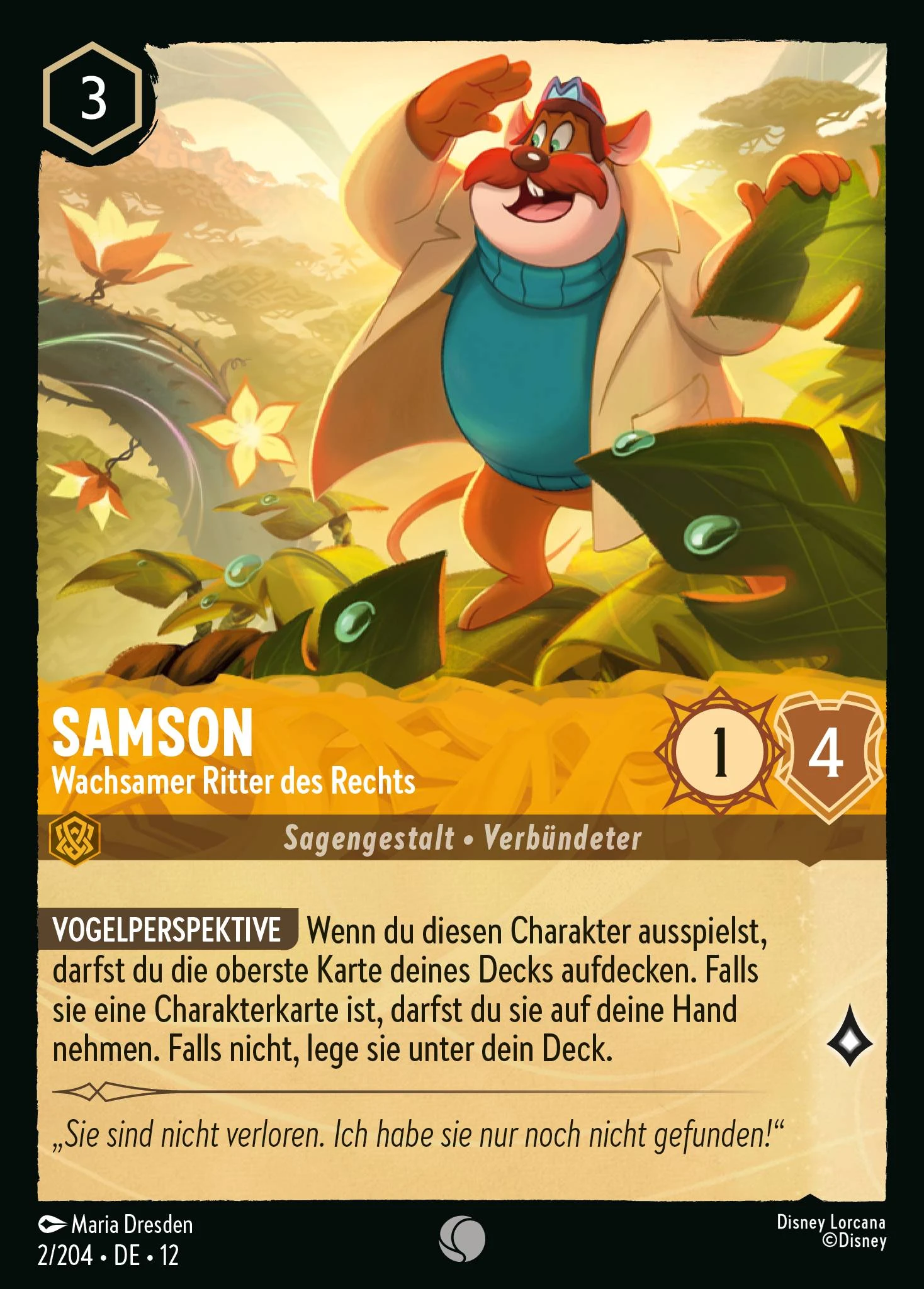 Samson - Wachsamer Ritter des Rechts (Unbekannte Wildnis 002)