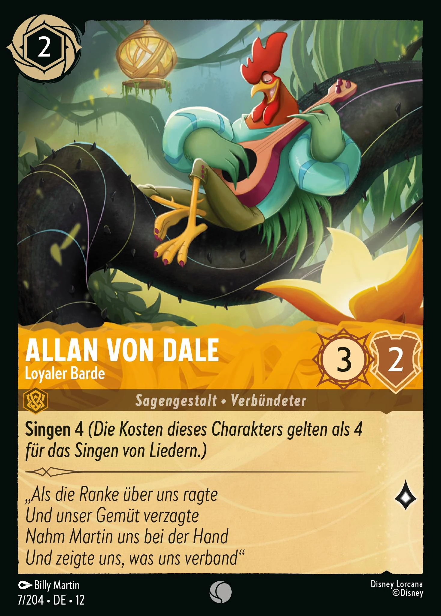 Allan von Dale - Loyaler Barde (Unbekannte Wildnis 007)