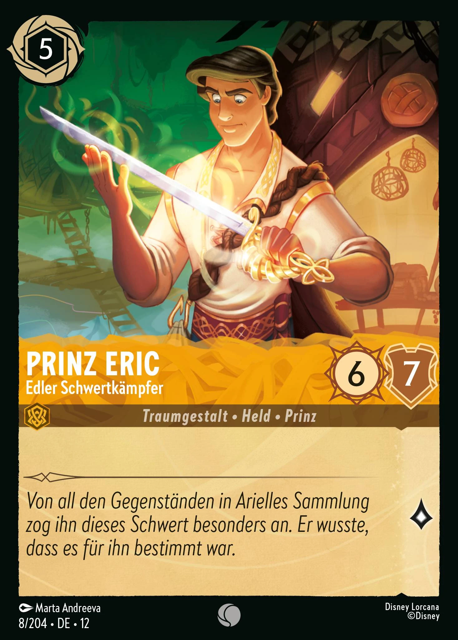 Prinz Eric - Edler Schwertkämpfer (Unbekannte Wildnis 008)