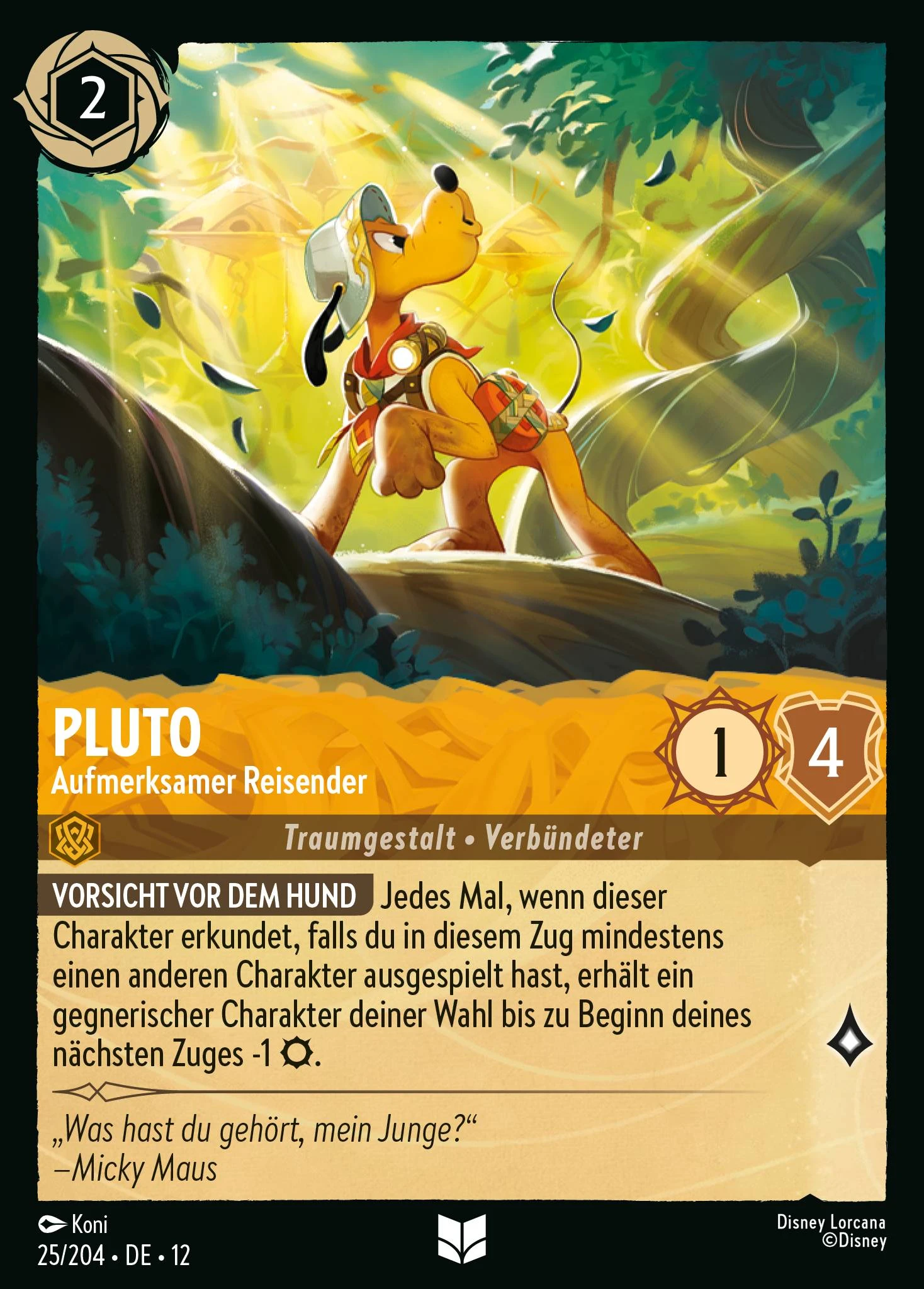Pluto - Aufmerksamer Reisender (Unbekannte Wildnis 025)
