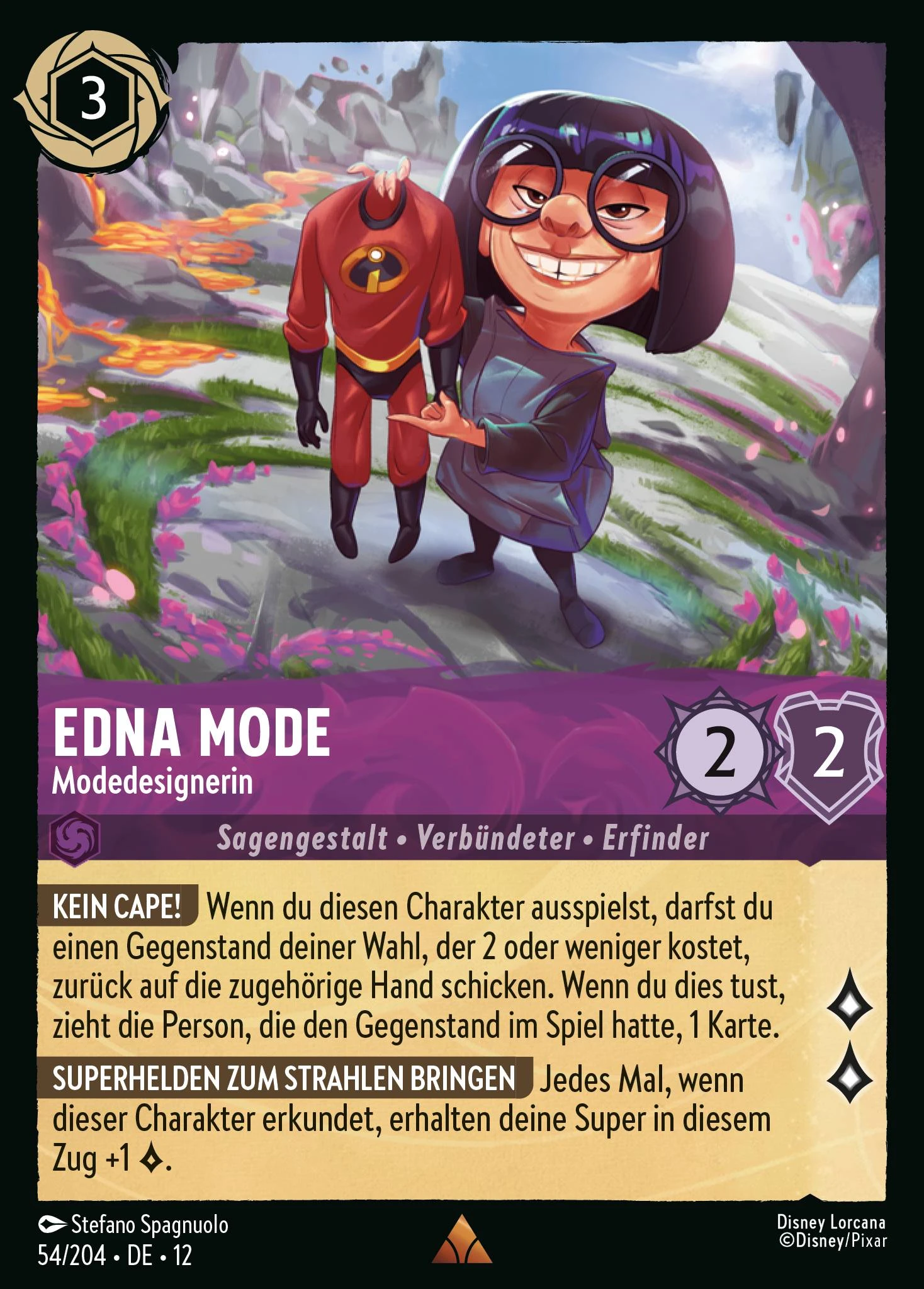 Edna Mode - Modedesignerin (Unbekannte Wildnis 054)