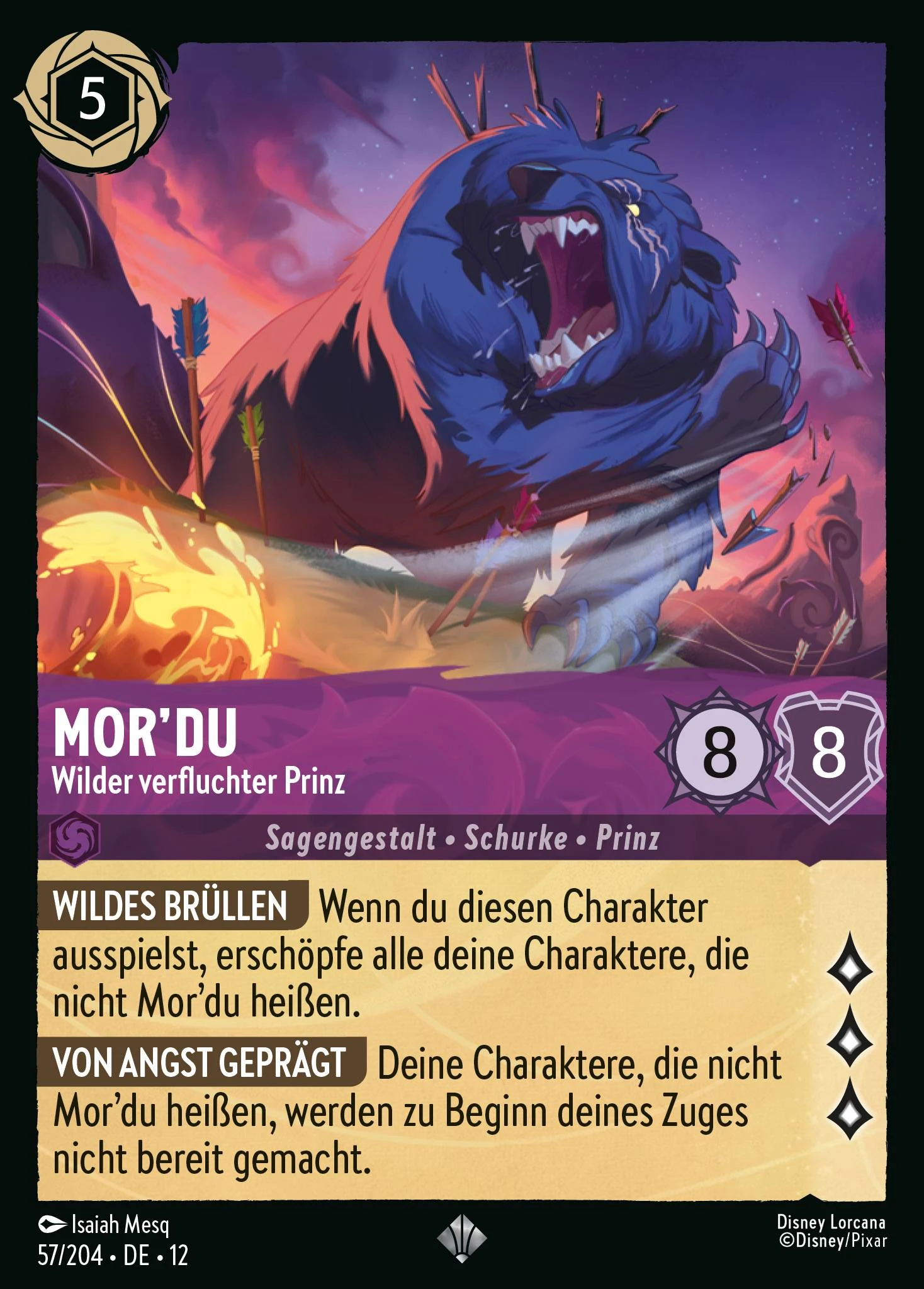 Mor'du - Wilder verfluchter Prinz (Unbekannte Wildnis 057)