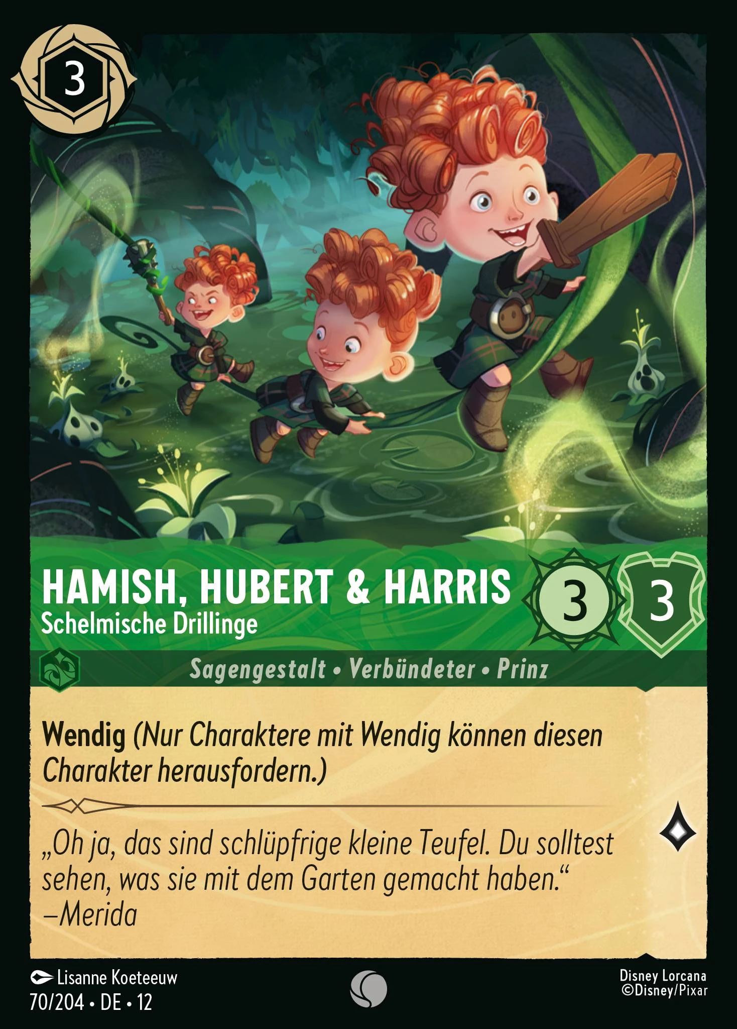 Hamish, Hubert & Harris - Schelmische Drillinge (Unbekannte Wildnis 070)