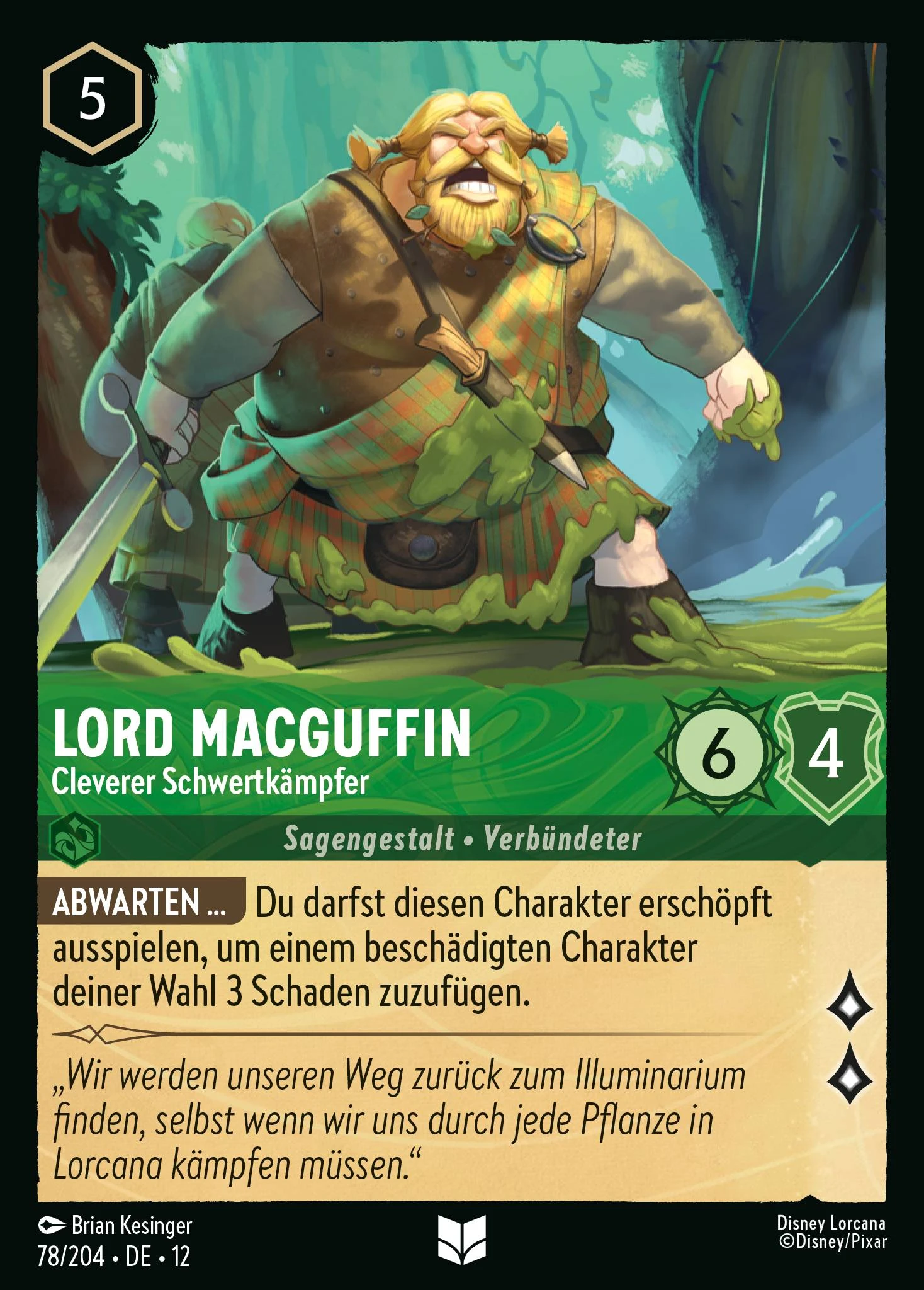 Lord MacGuffin - Cleverer Schwertkämpfer (Unbekannte Wildnis 078)