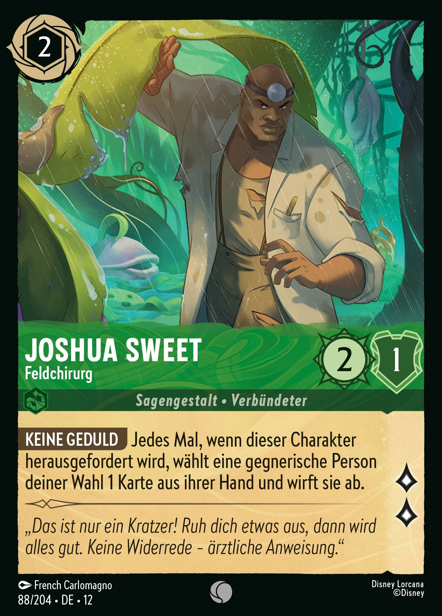 Joshua Sweet - Feldchirurg (Unbekannte Wildnis 088)