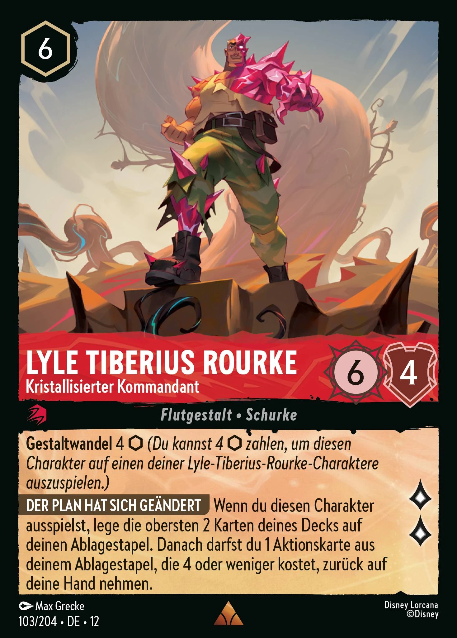 Lyle Tiberius Rourke - Kristallisierter Kommandant (Unbekannte Wildnis 103)