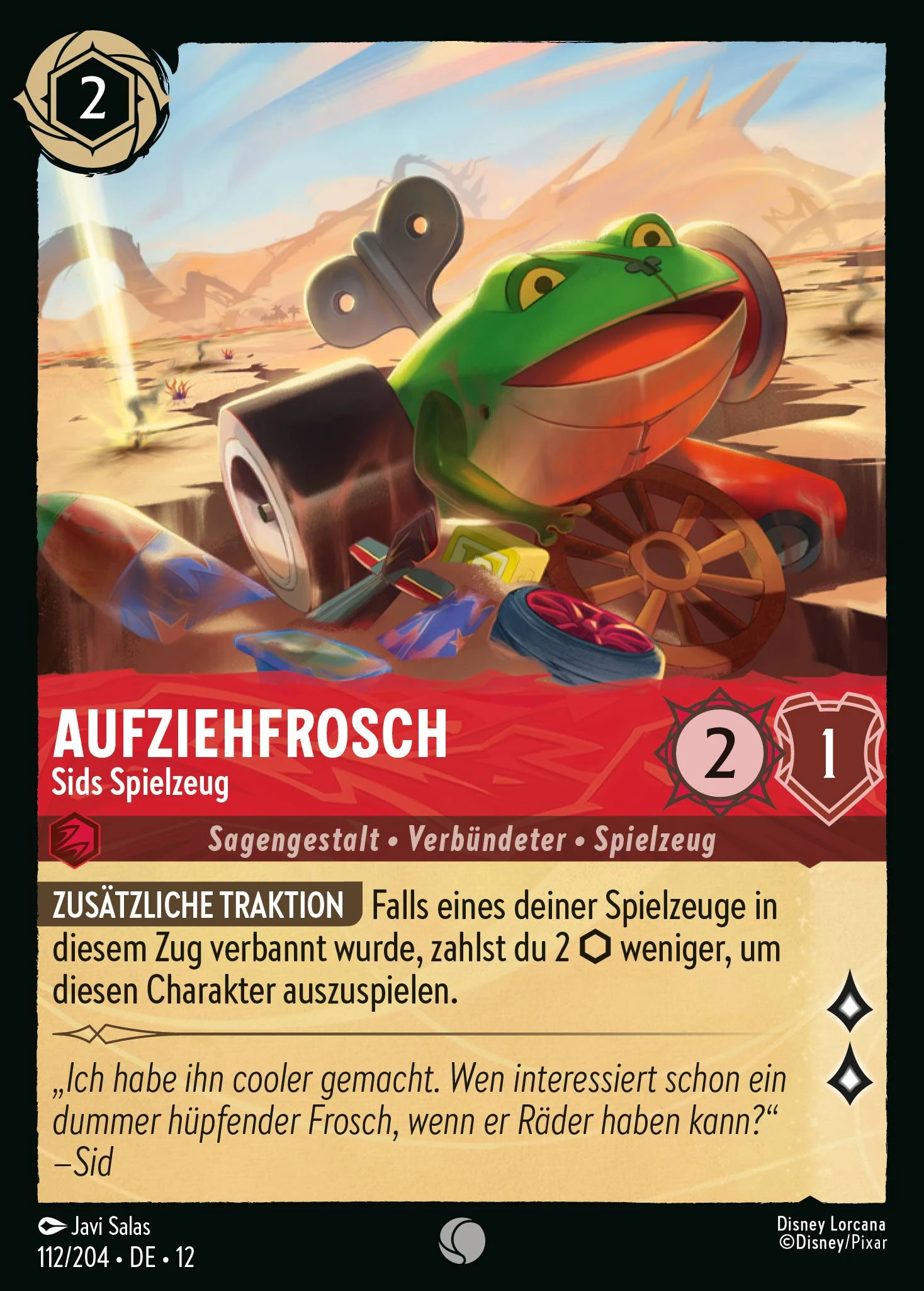 Aufziehfrosch - Sids Spielzeug (Unbekannte Wildnis 112)