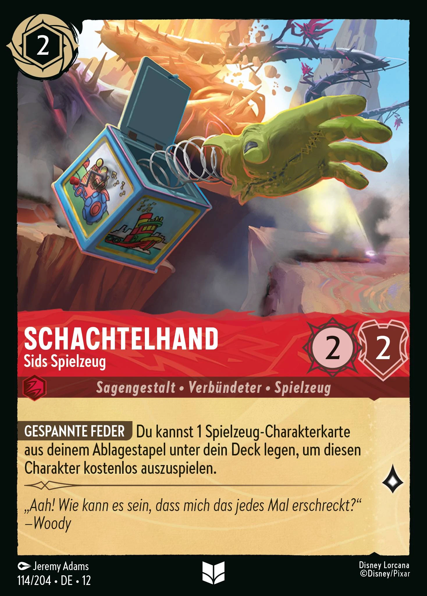 Schachtelhand - Sids Spielzeug (Unbekannte Wildnis 114)
